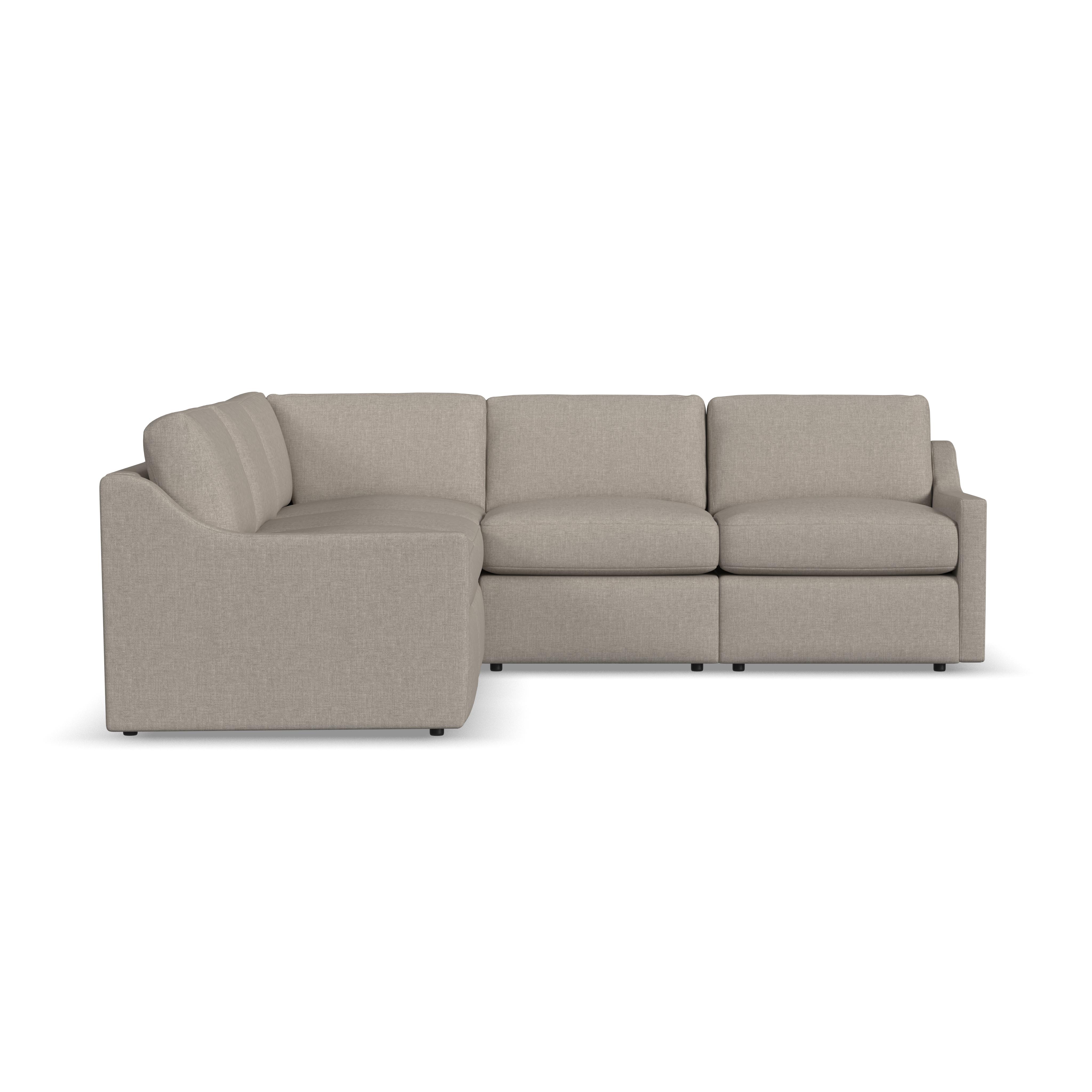Model: G5510-SECT-489-80 | Flexsteel Sky Outdoor Sectional