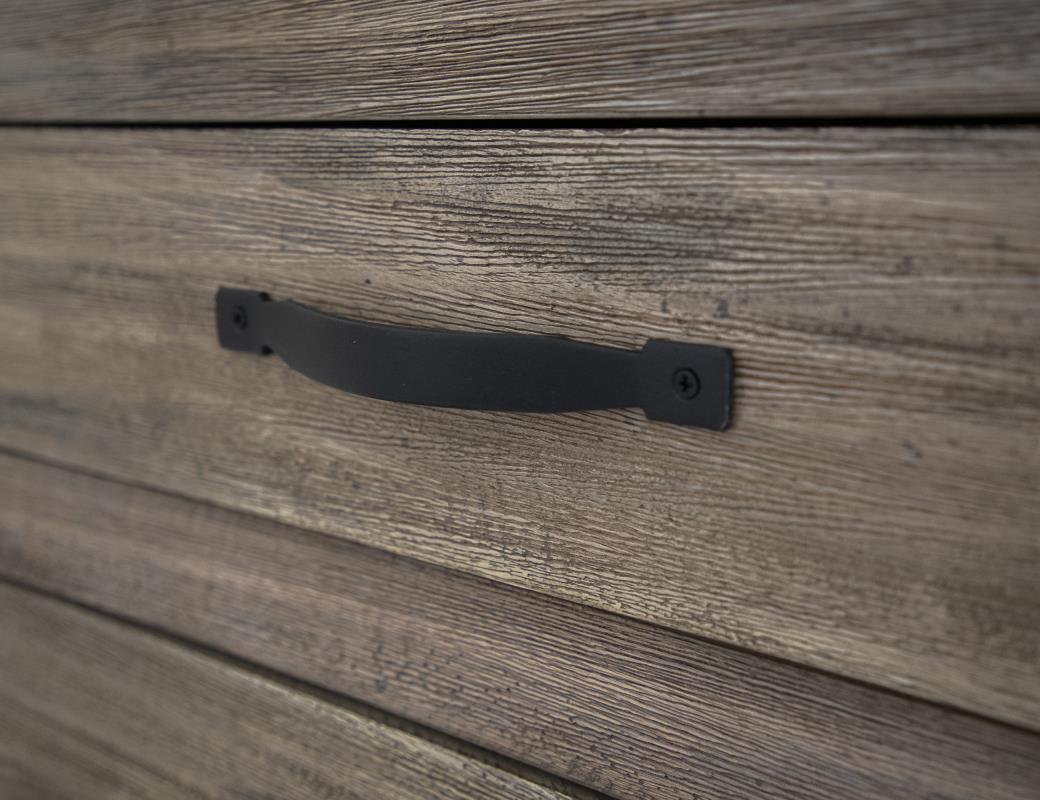Model: IFD2321DSR | International Furniture Blacksmith 6 Drawer Dresser