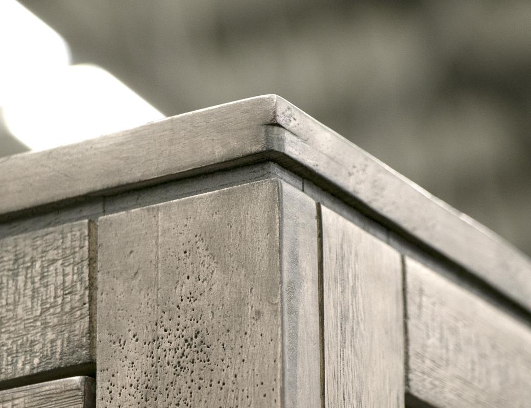 Model: IFD2321DSR | International Furniture Blacksmith 6 Drawer Dresser