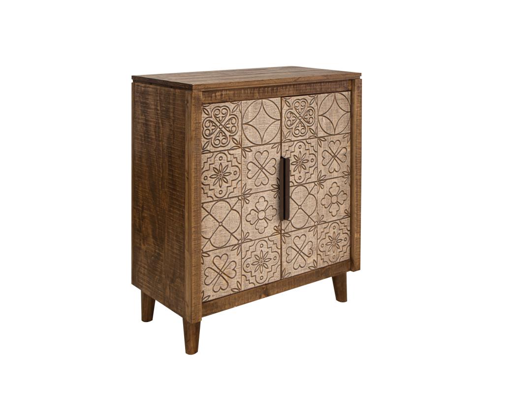 Model: IFD1991WNE | International Furniture Talavera 2 Doors Wine Holder