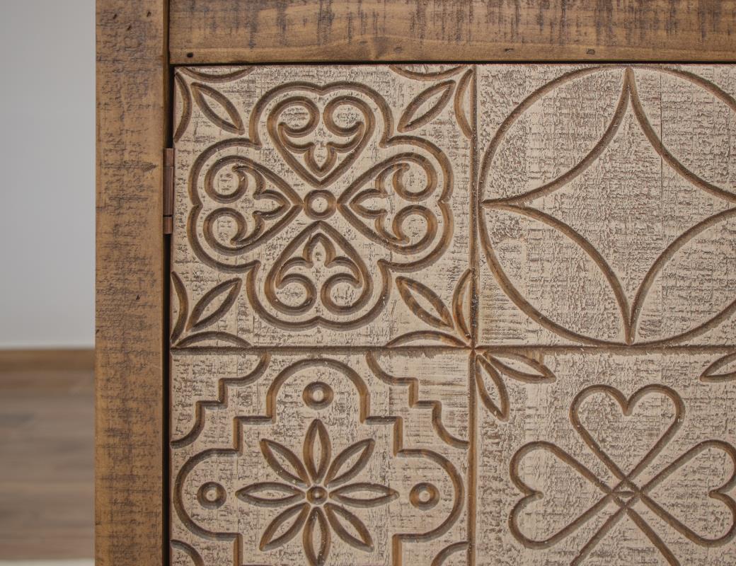 Model: IFD1991WNE | International Furniture Talavera 2 Doors Wine Holder