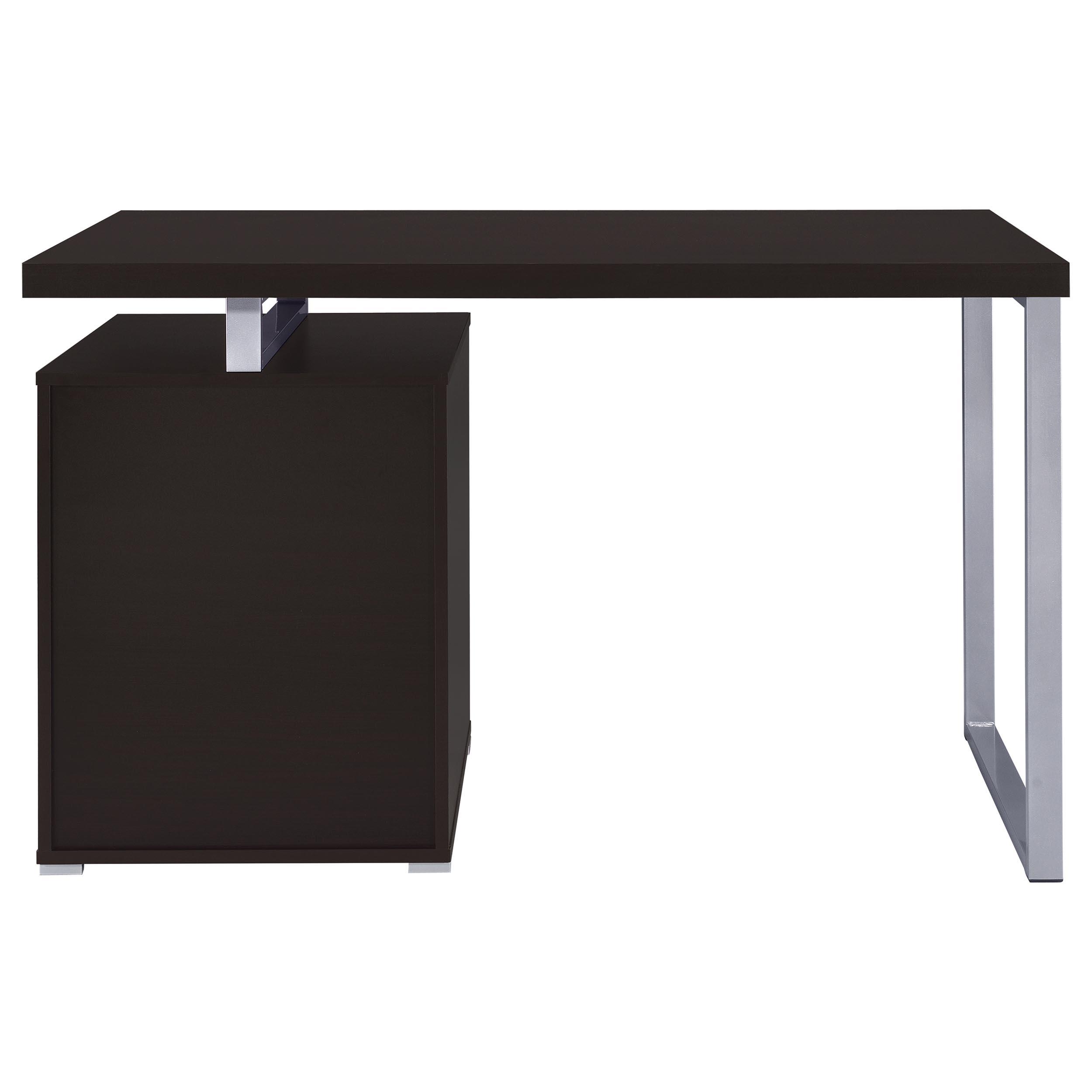 Model: 800519 | Coaster Brennan 47-inch 3-drawer Office Computer Desk Cappuccino