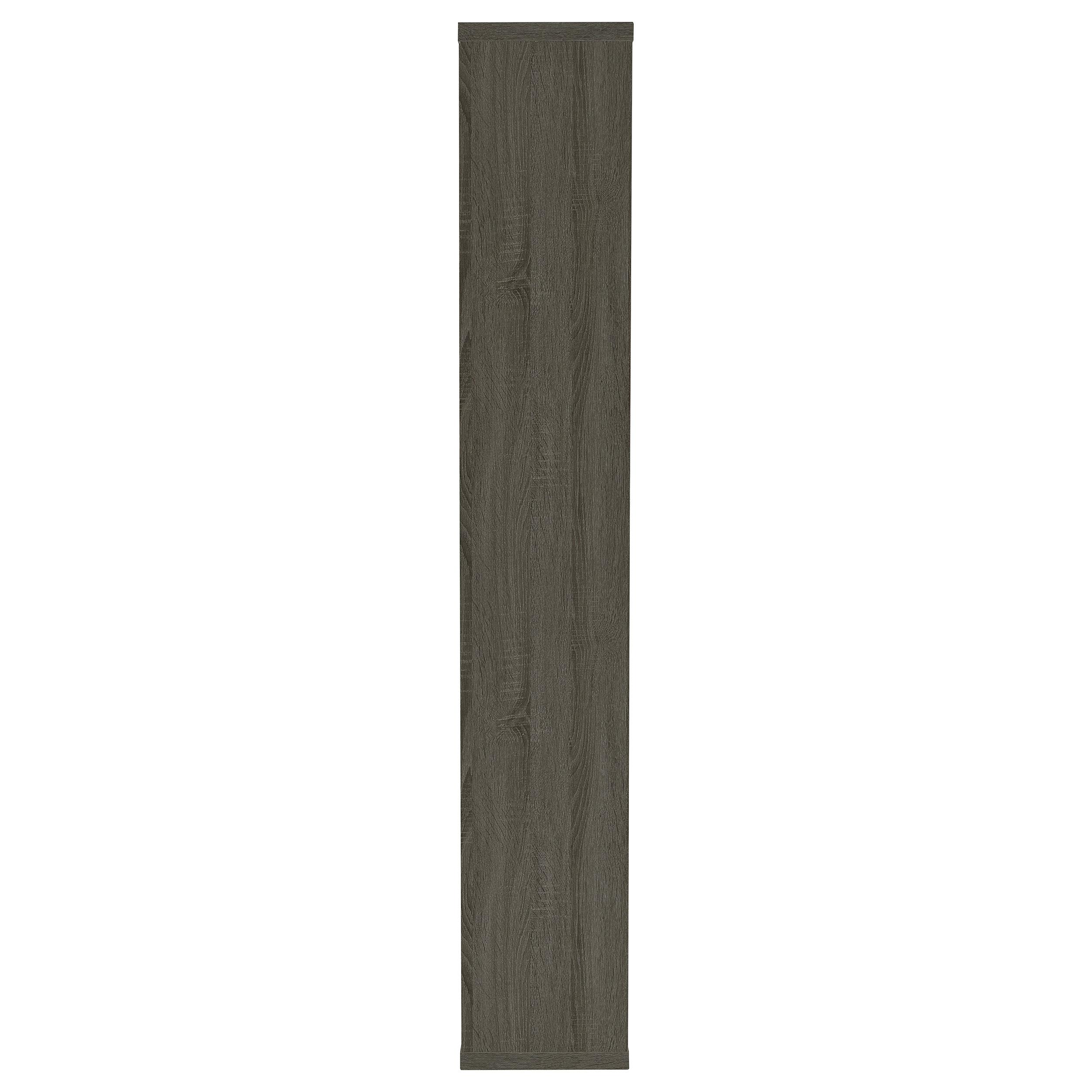 Model: 800512 | Coaster Corey 71-inch 8-shelf Bookshelf Weathered Grey