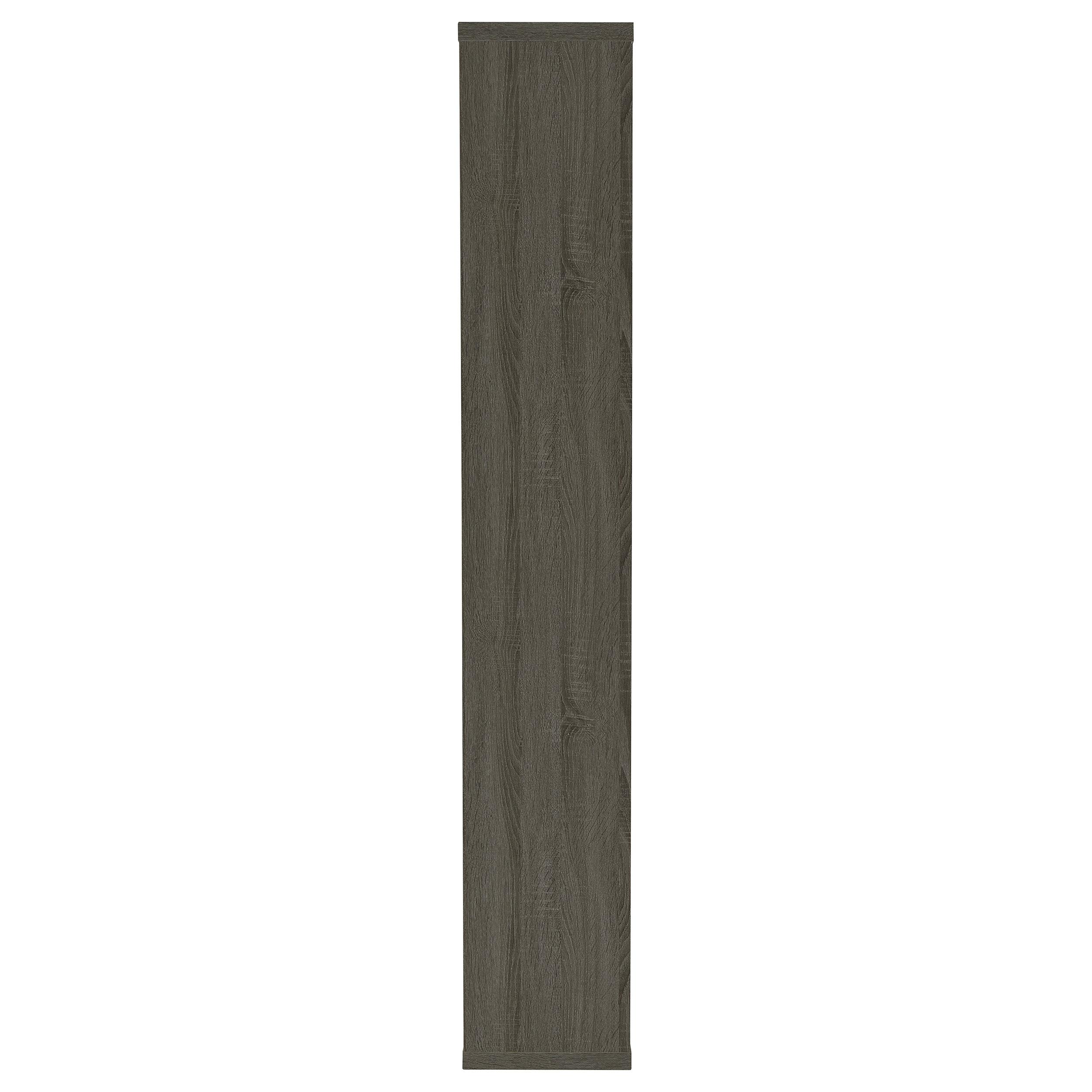 Model: 800512 | Coaster Corey 71-inch 8-shelf Bookshelf Weathered Grey