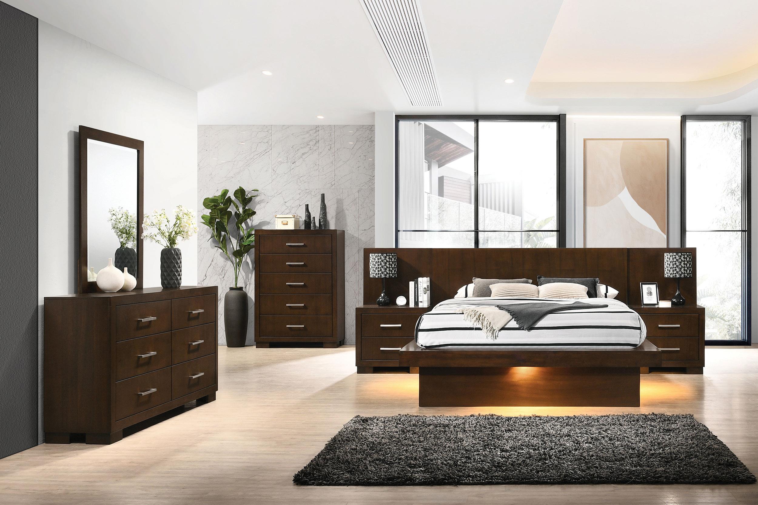 Model: 200713 | Coaster Jessica 6-drawer Dresser Cappuccino