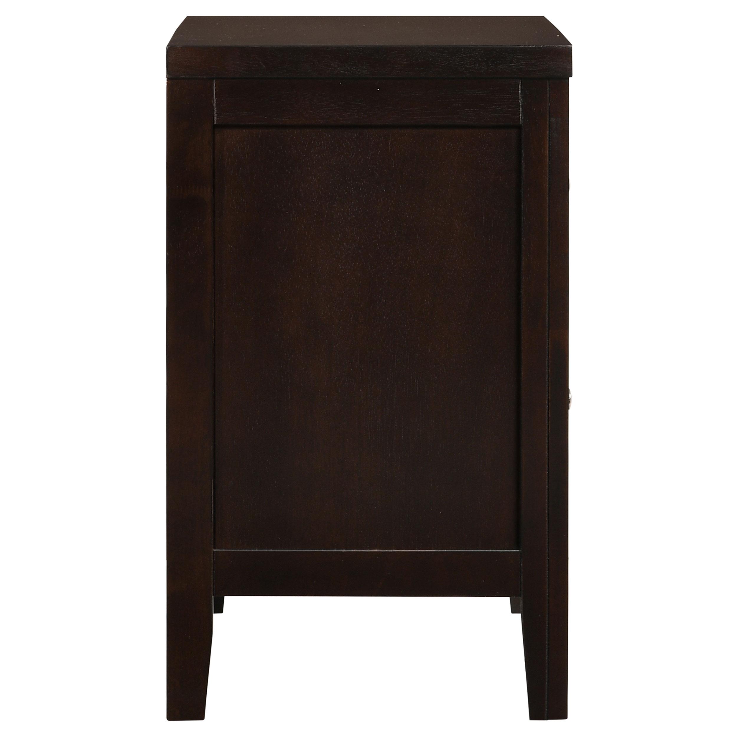Model: 202092 | Coaster Carlton 2-drawer Nightstand Cappuccino