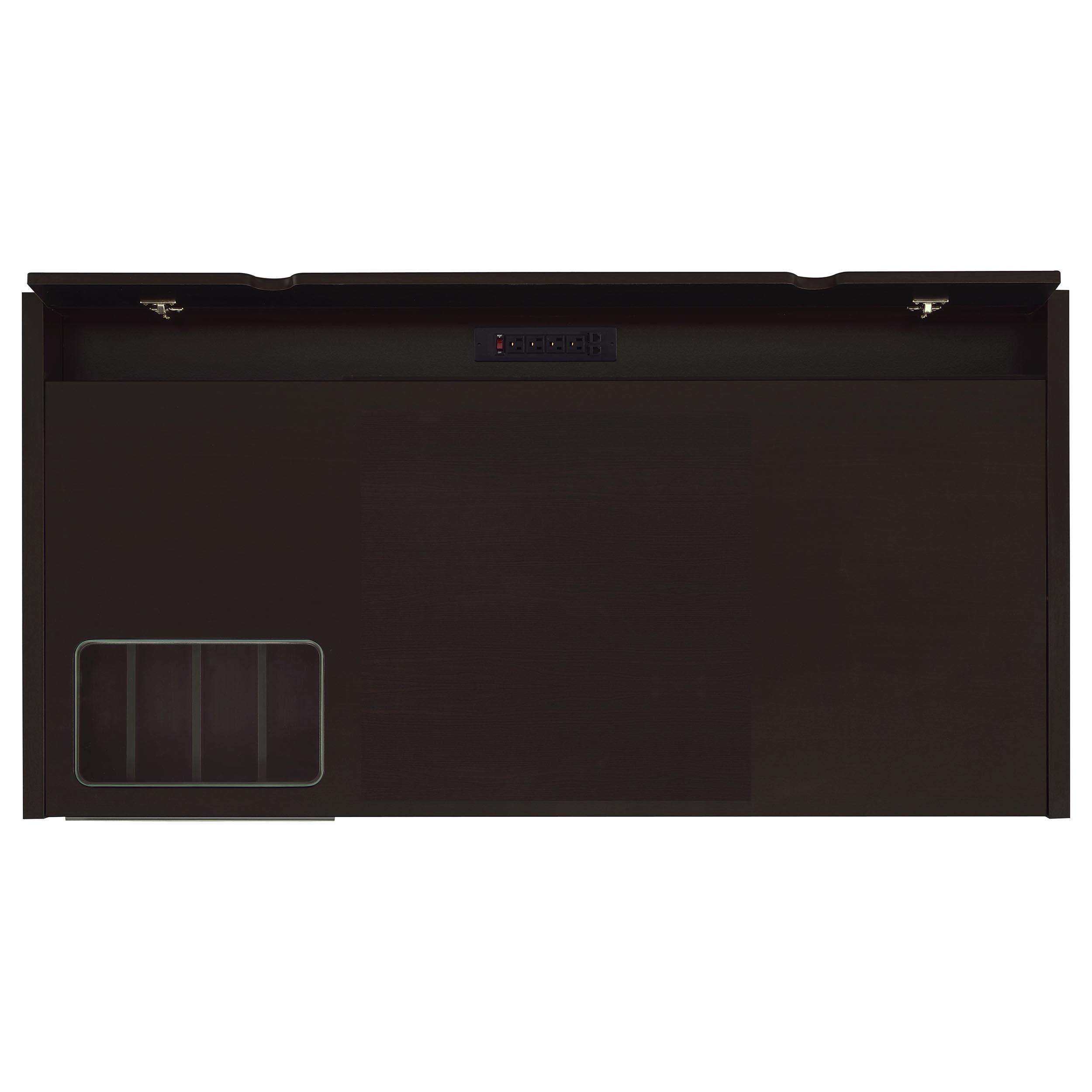 Model: 800982 | Coaster Halston 60-inch 3-drawer Office Computer Desk Cappuccino