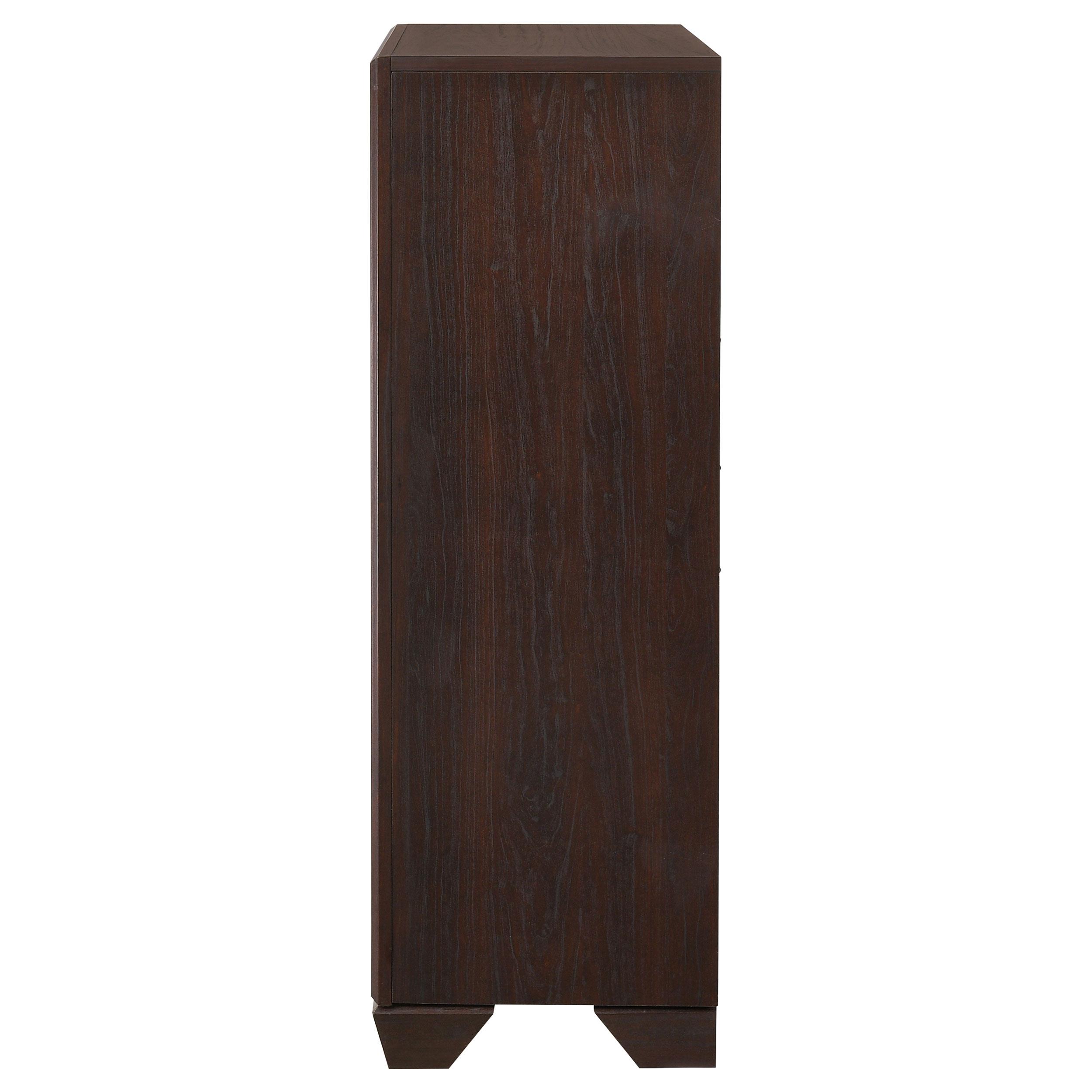 Model: 204395 | Coaster Kauffman 5-drawer Bedroom Chest Dark Cocoa