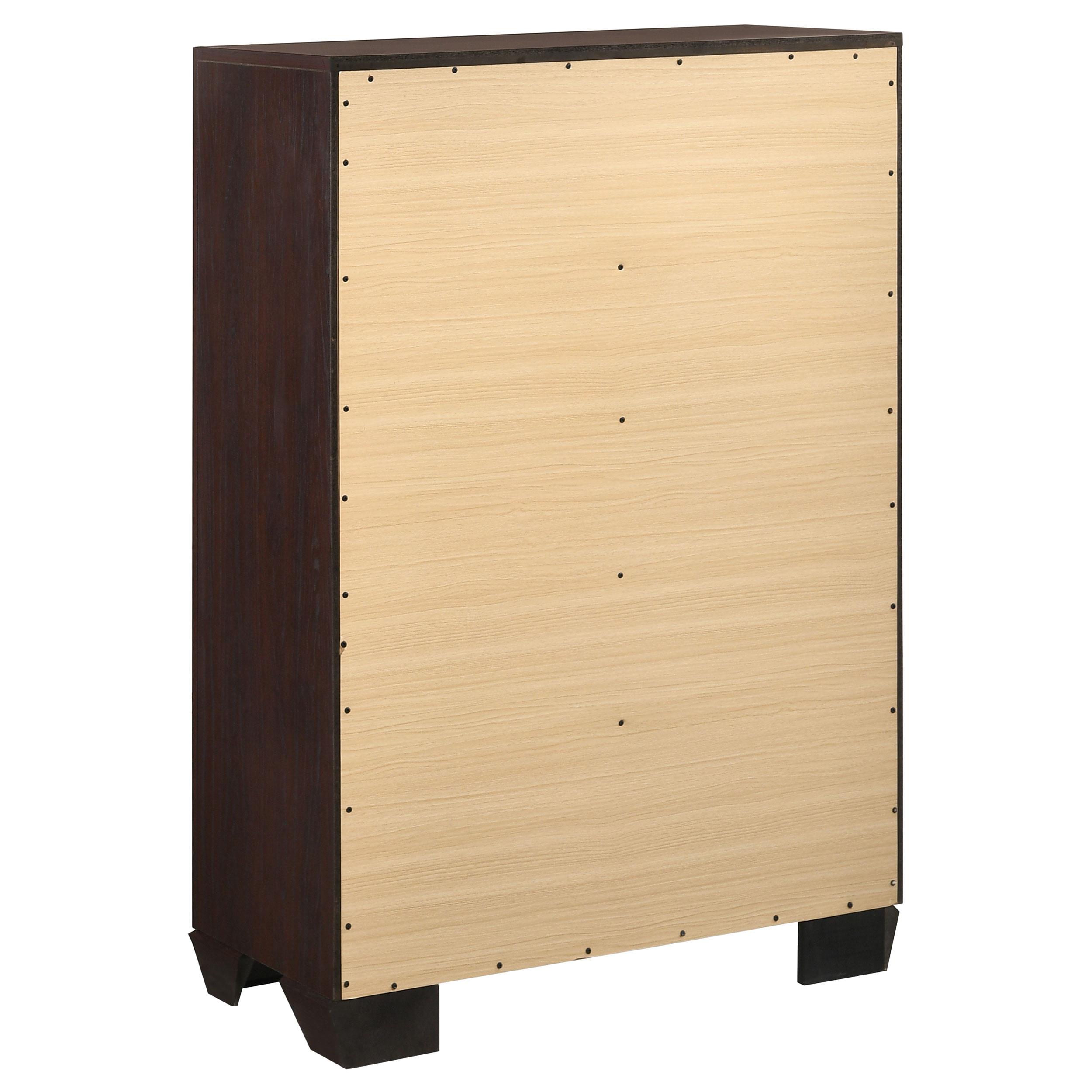 Model: 204395 | Coaster Kauffman 5-drawer Bedroom Chest Dark Cocoa