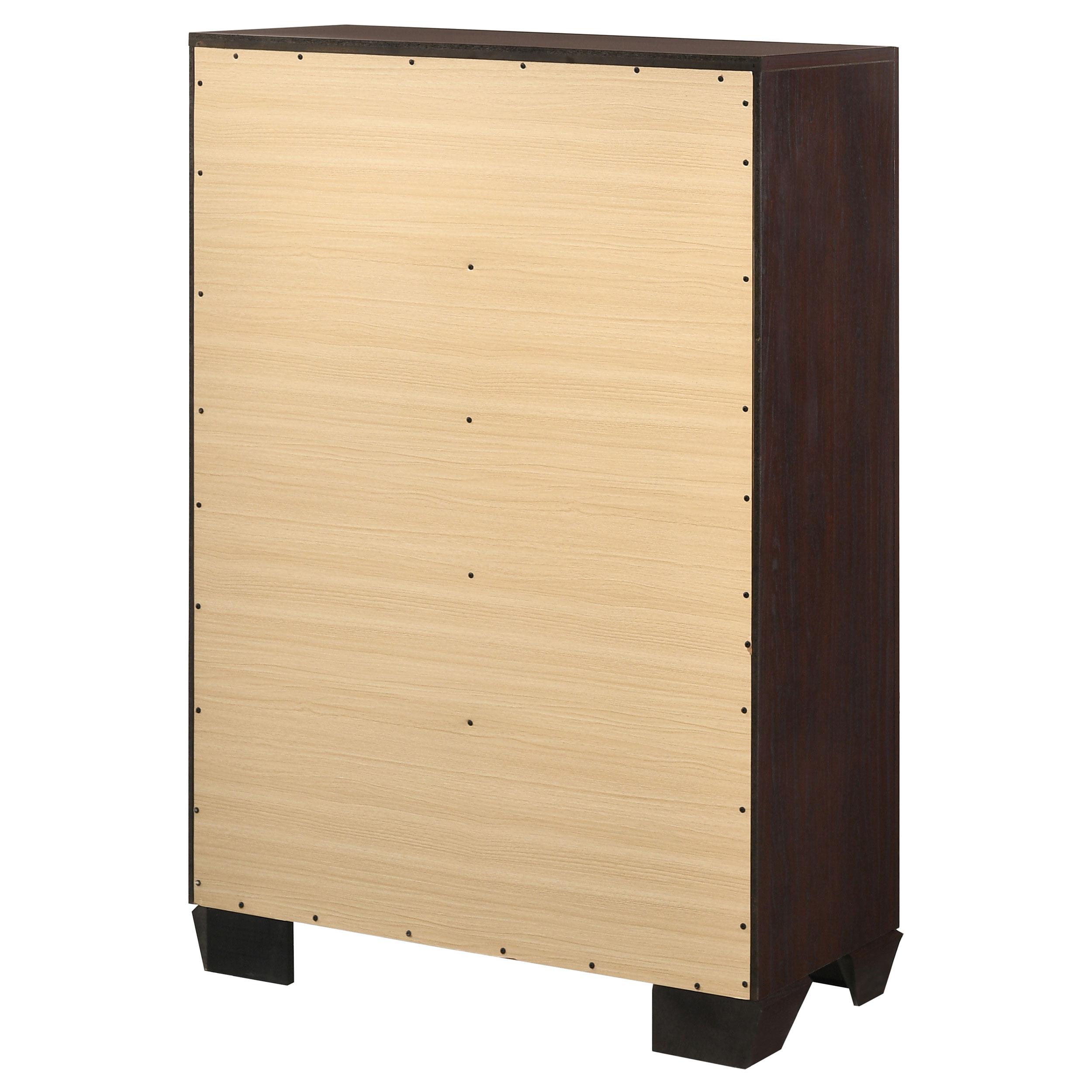 Model: 204395 | Coaster Kauffman 5-drawer Bedroom Chest Dark Cocoa