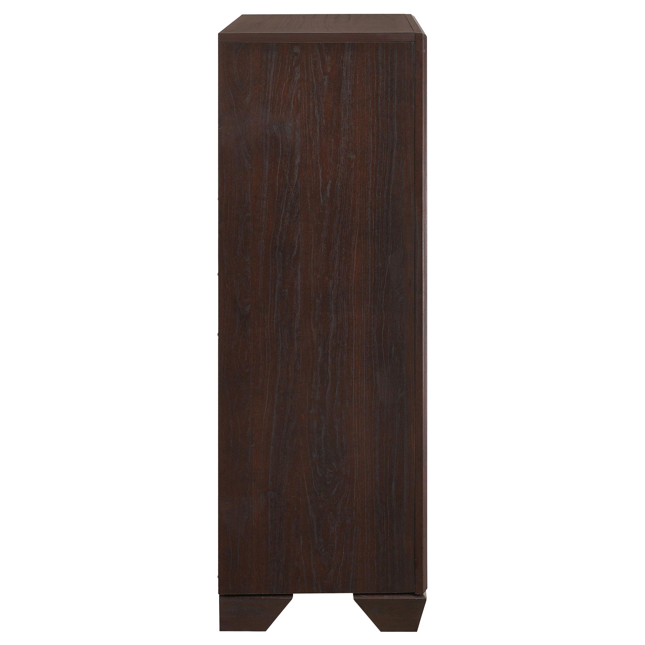 Model: 204395 | Coaster Kauffman 5-drawer Bedroom Chest Dark Cocoa