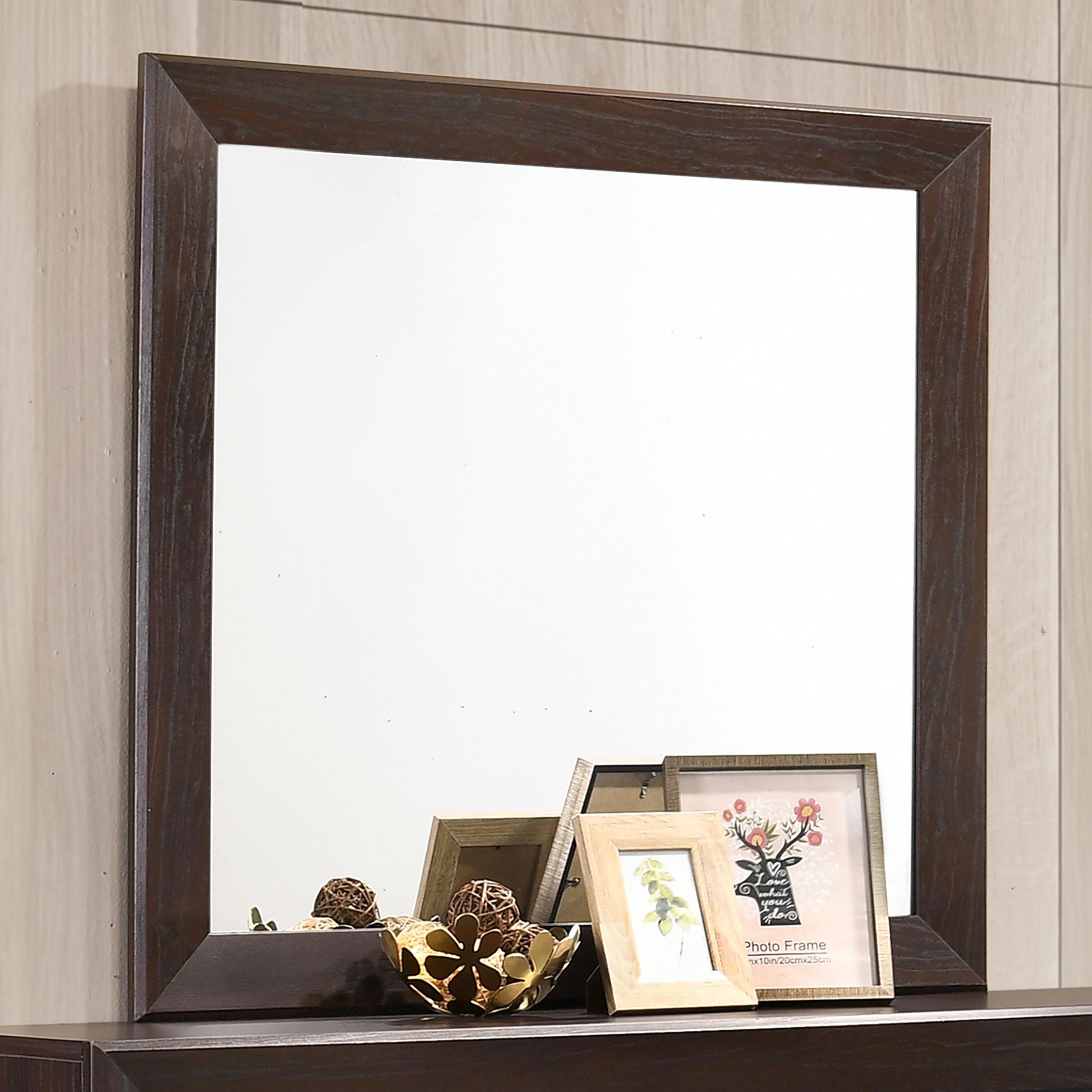 Model: 204394 | Coaster Kauffman Dresser Mirror Dark Cocoa