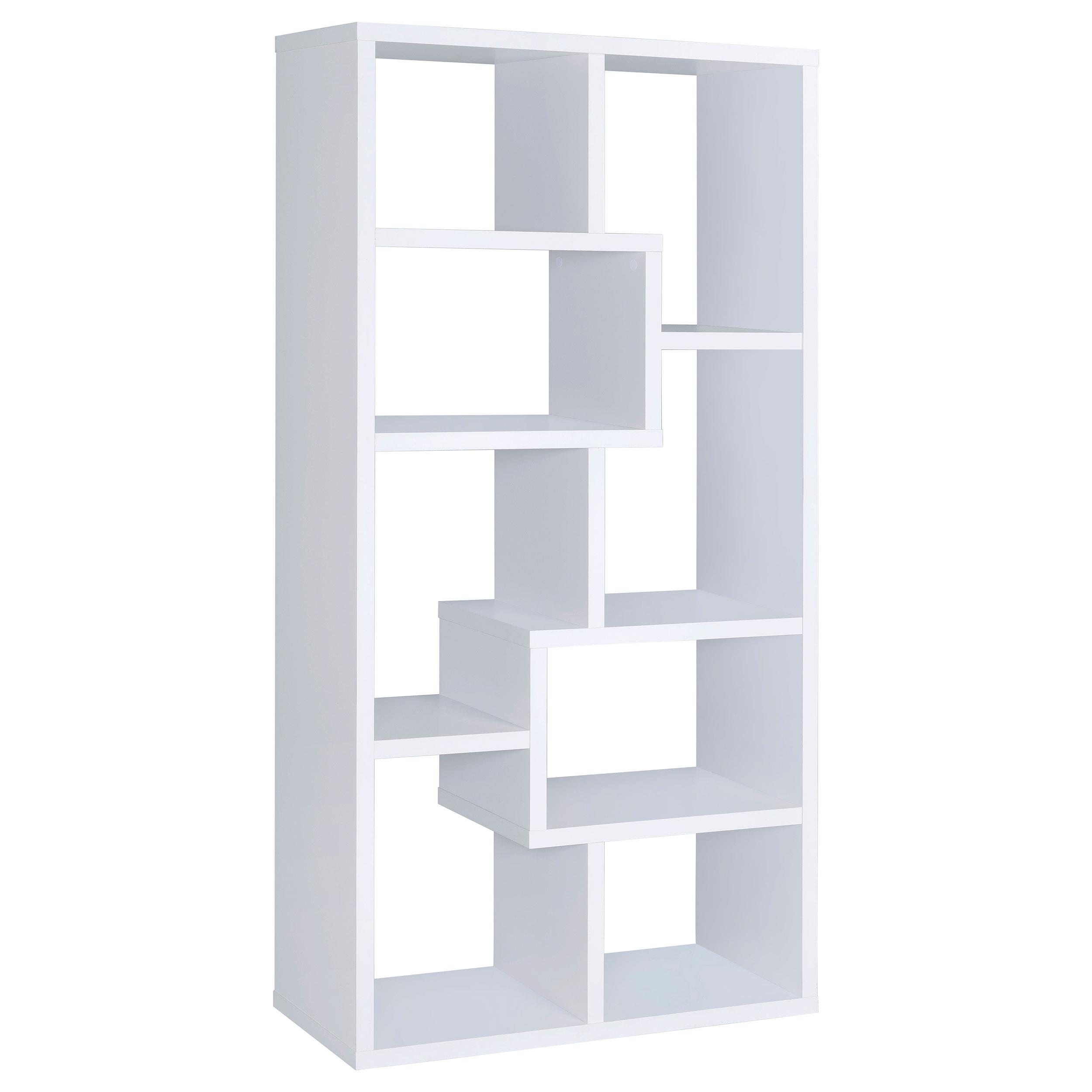 Coaster Theo 71-inch 7-shelf Bookshelf White