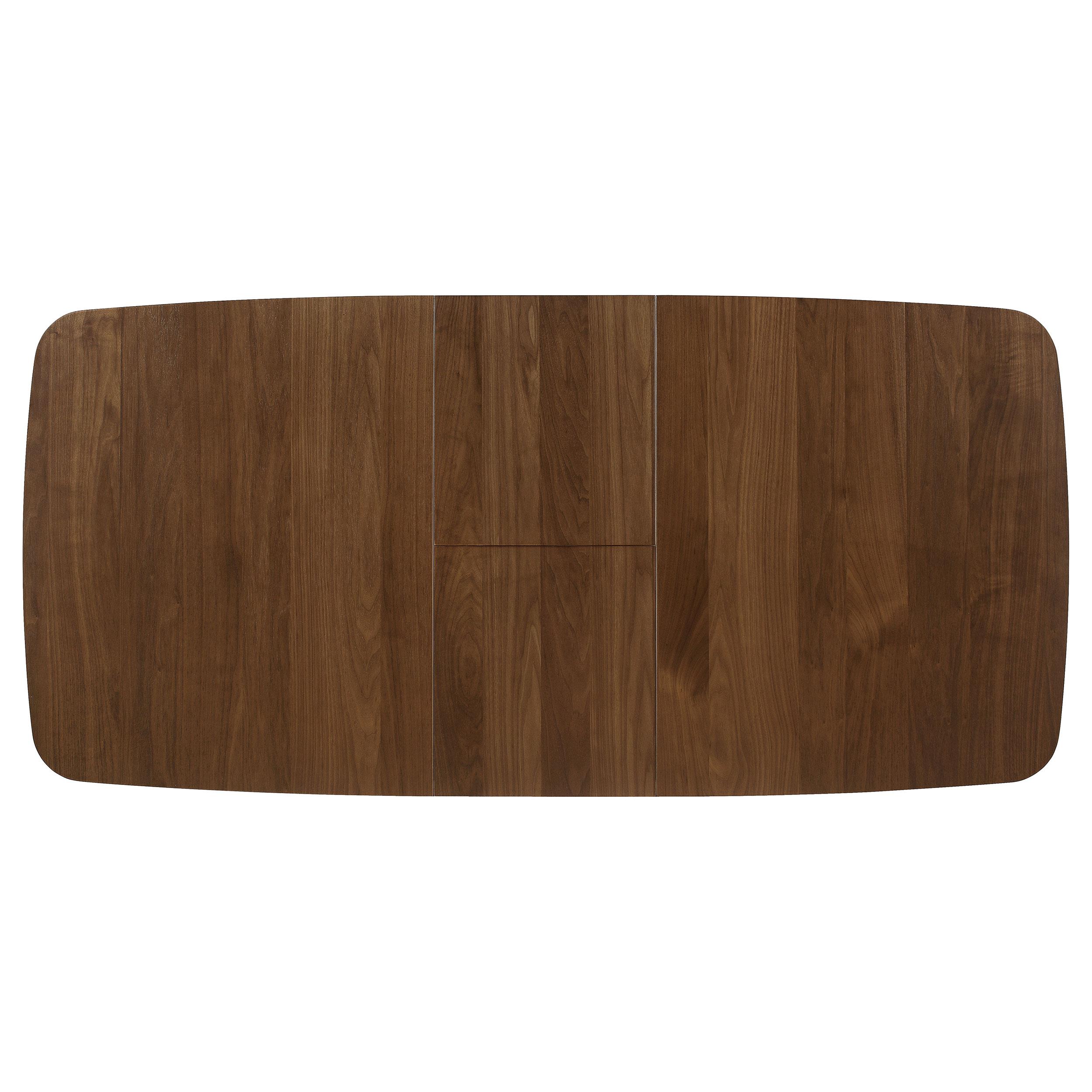 Model: 106591 | Coaster Redbridge 75-inch Extension Leaf Dining Table Natural Walnut
