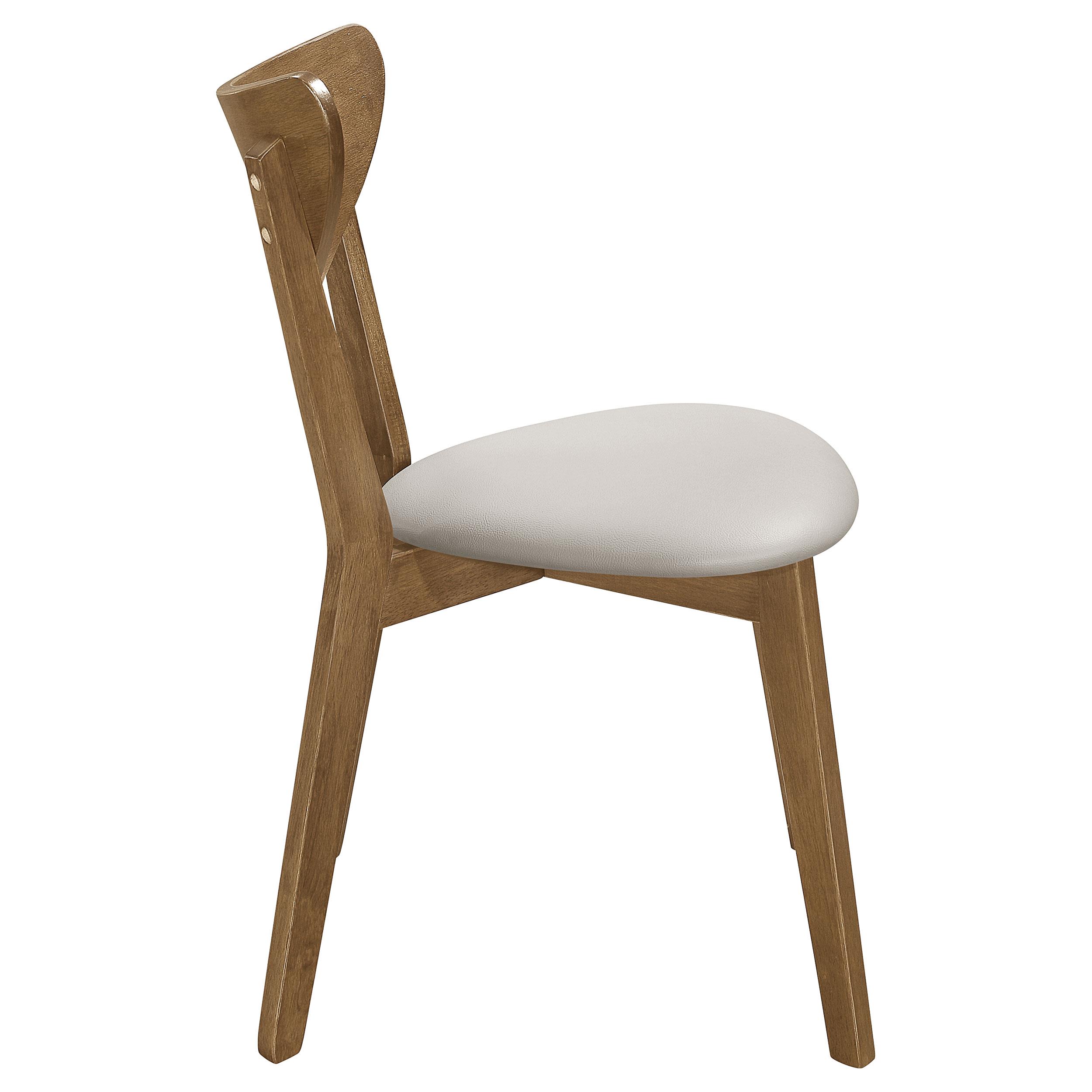 Model: 103062 | Coaster Kersey Wood Dining Side Chair Chestnut (Set of 2)