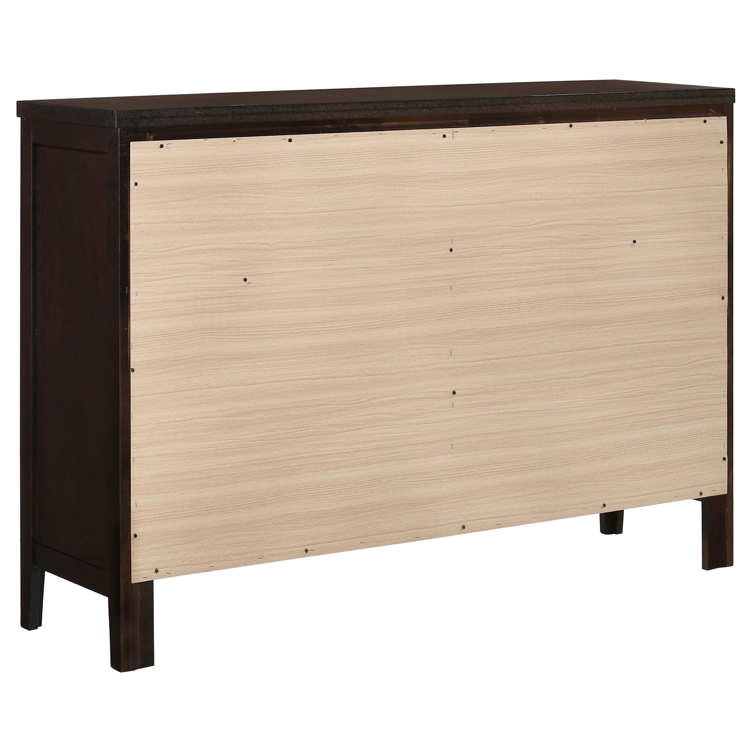 Model: 202091T-S4 | Coaster Carlton 4-piece Twin Bedroom Set Cappuccino