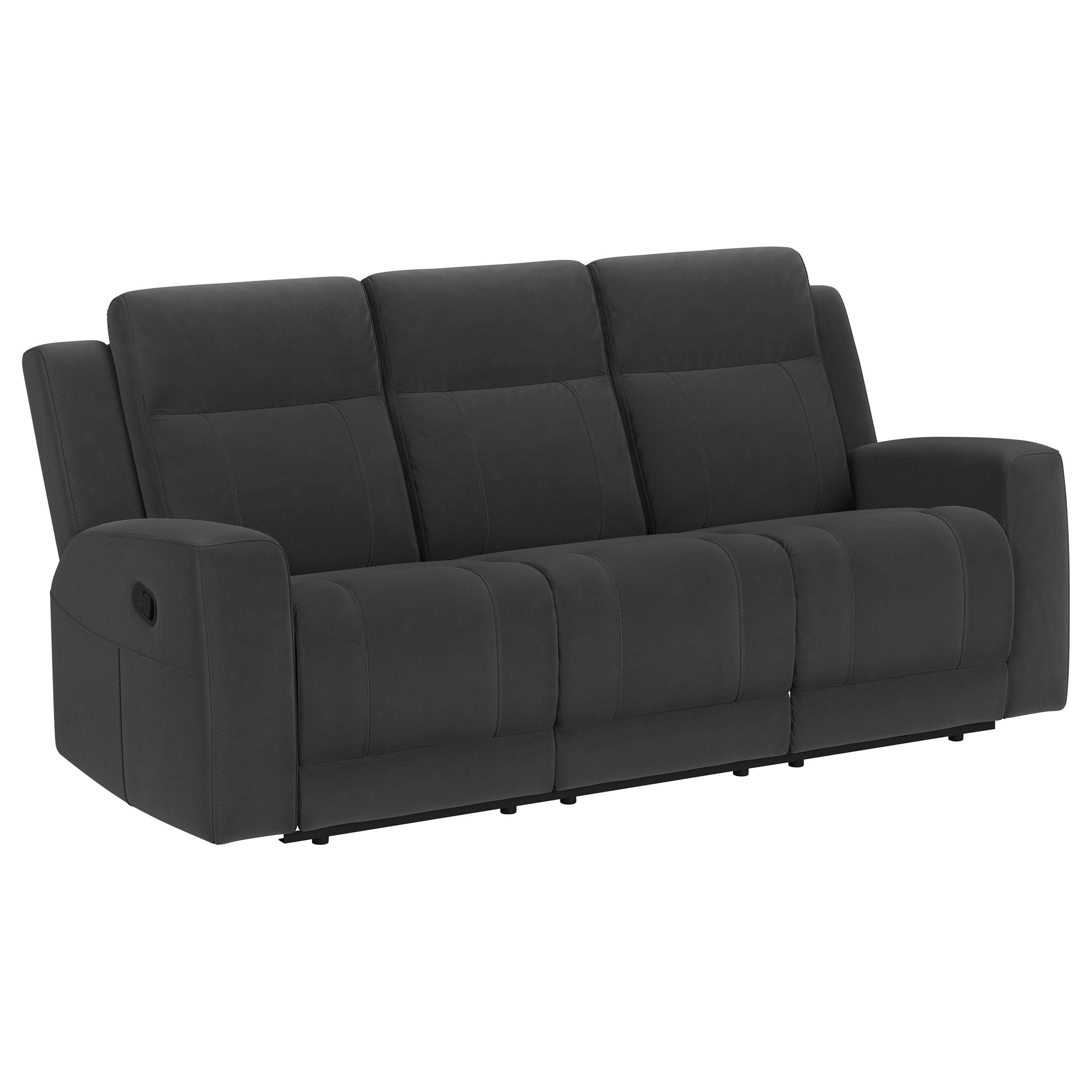 Coaster - 610284-S2 - Brentwood 2-piece Upholstered Reclining Sofa