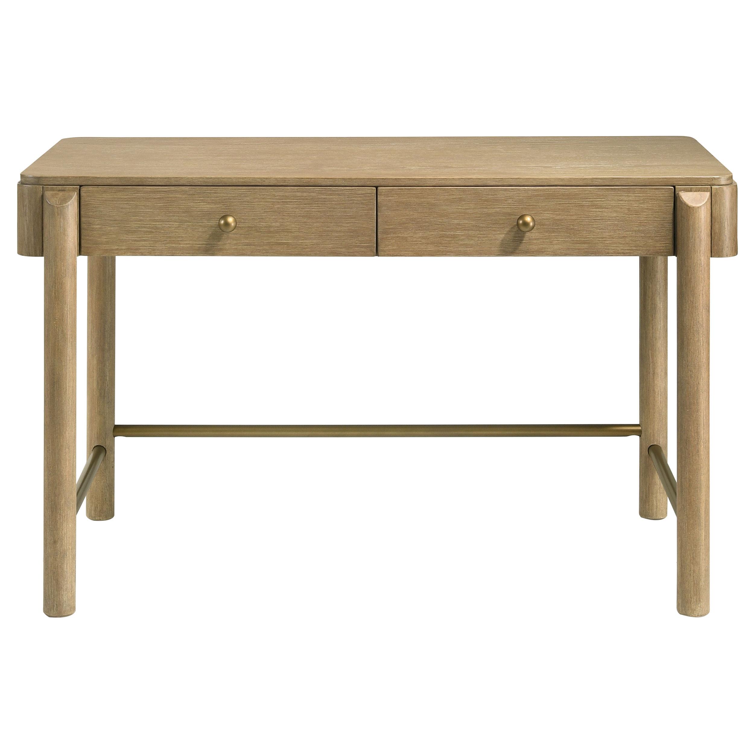 Model: 224307 | Coaster Arini 2-drawer Vanity Desk Makeup Table Sand Wash