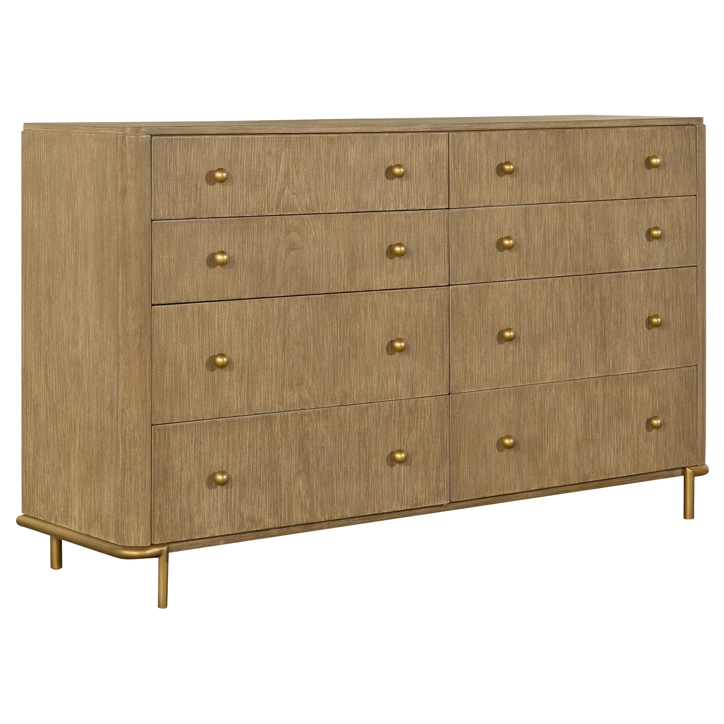 Model: 224300Q-S5 | Coaster Arini 5-piece Queen Bedroom Set Sand Wash and Natural Cane