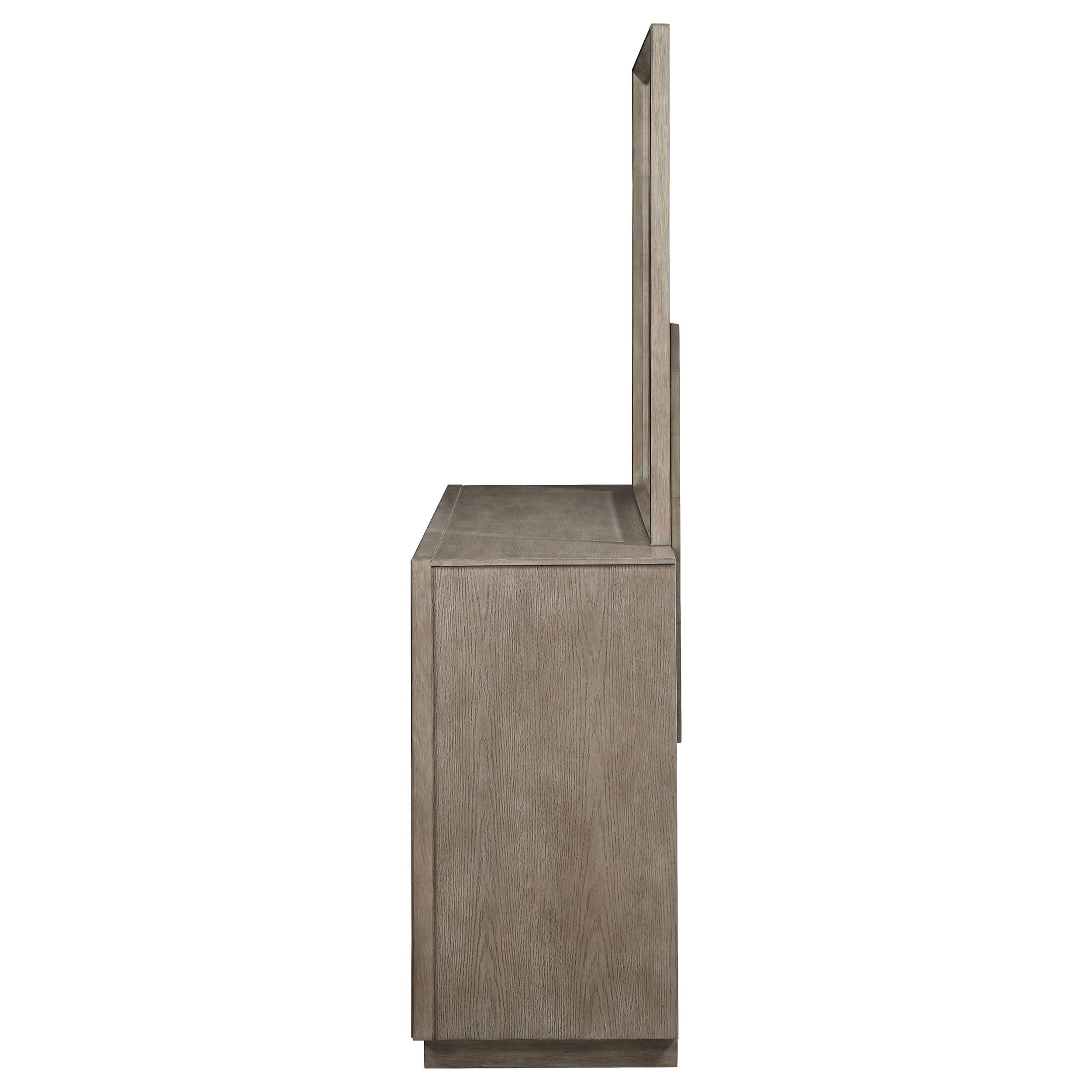 Model: 223273M | Coaster Durango 8-drawer Dresser and Mirror Taupe Oak