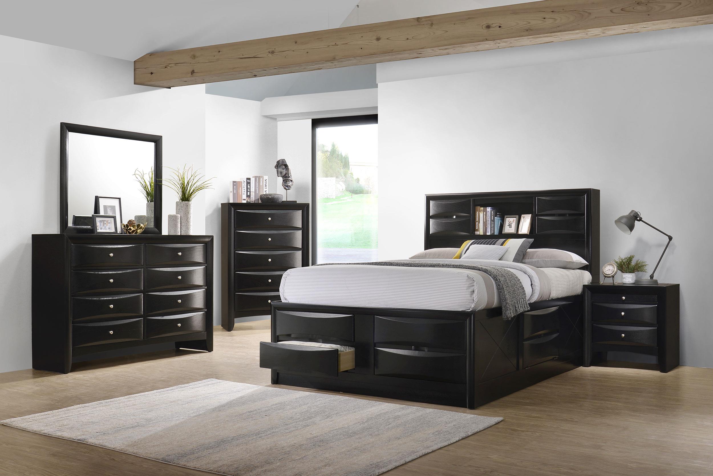 Coaster Briana 5-piece California King Bedroom Set Black
