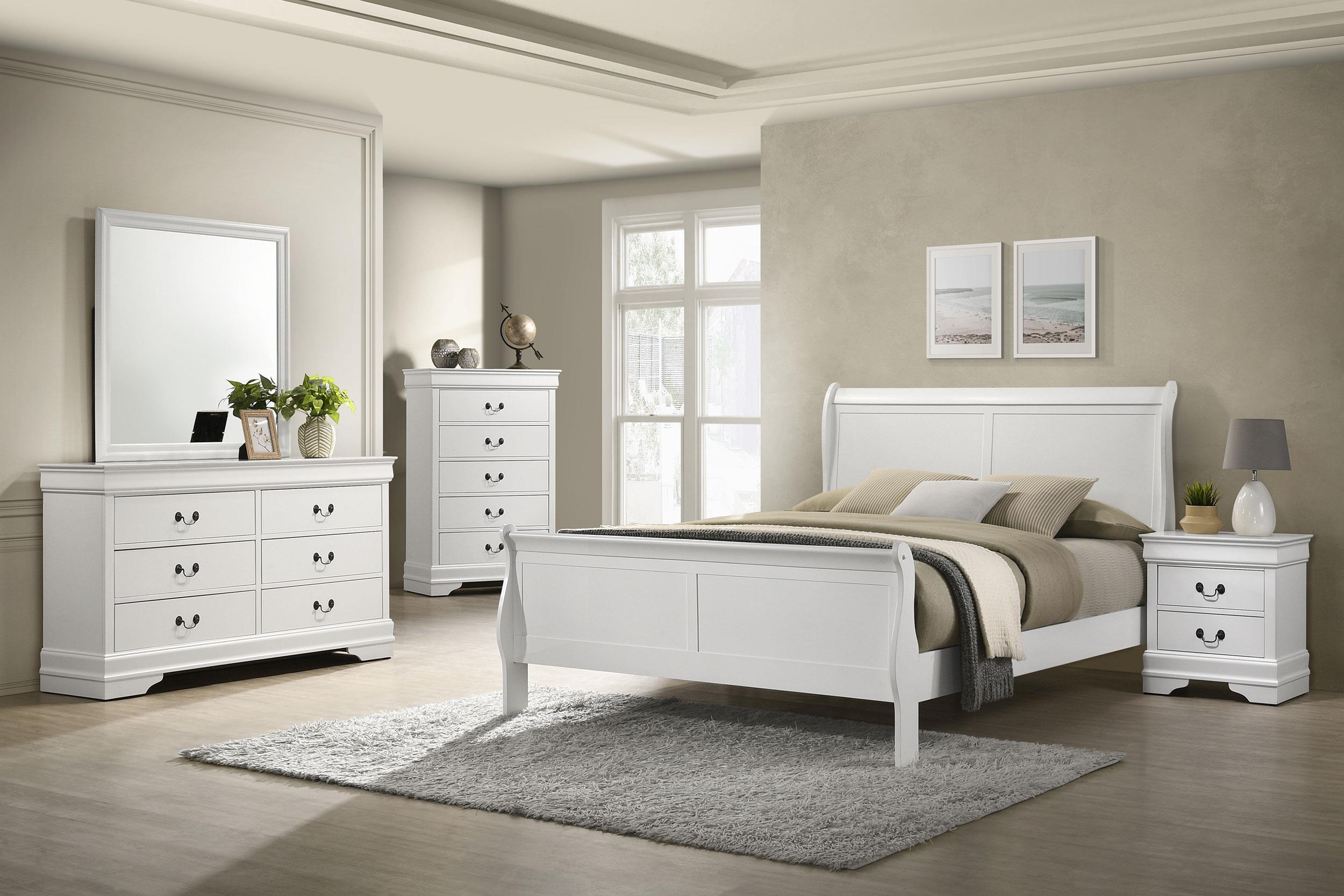 Model: 202444 | Coaster Louis Philippe Dresser Mirror White