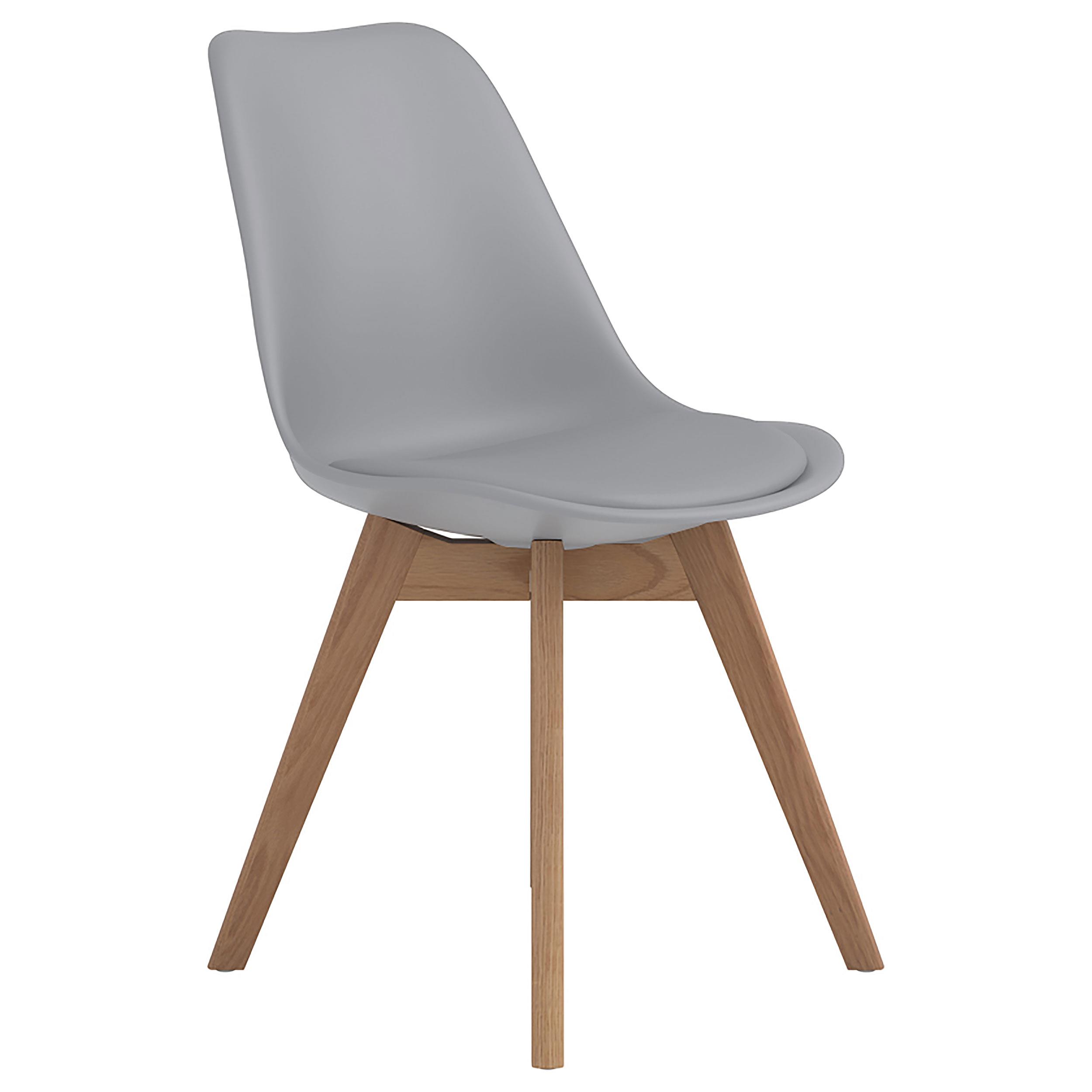 Model: 110132 | Coaster Caballo Polypropylene Dining Side Chair Grey (Set of 2)
