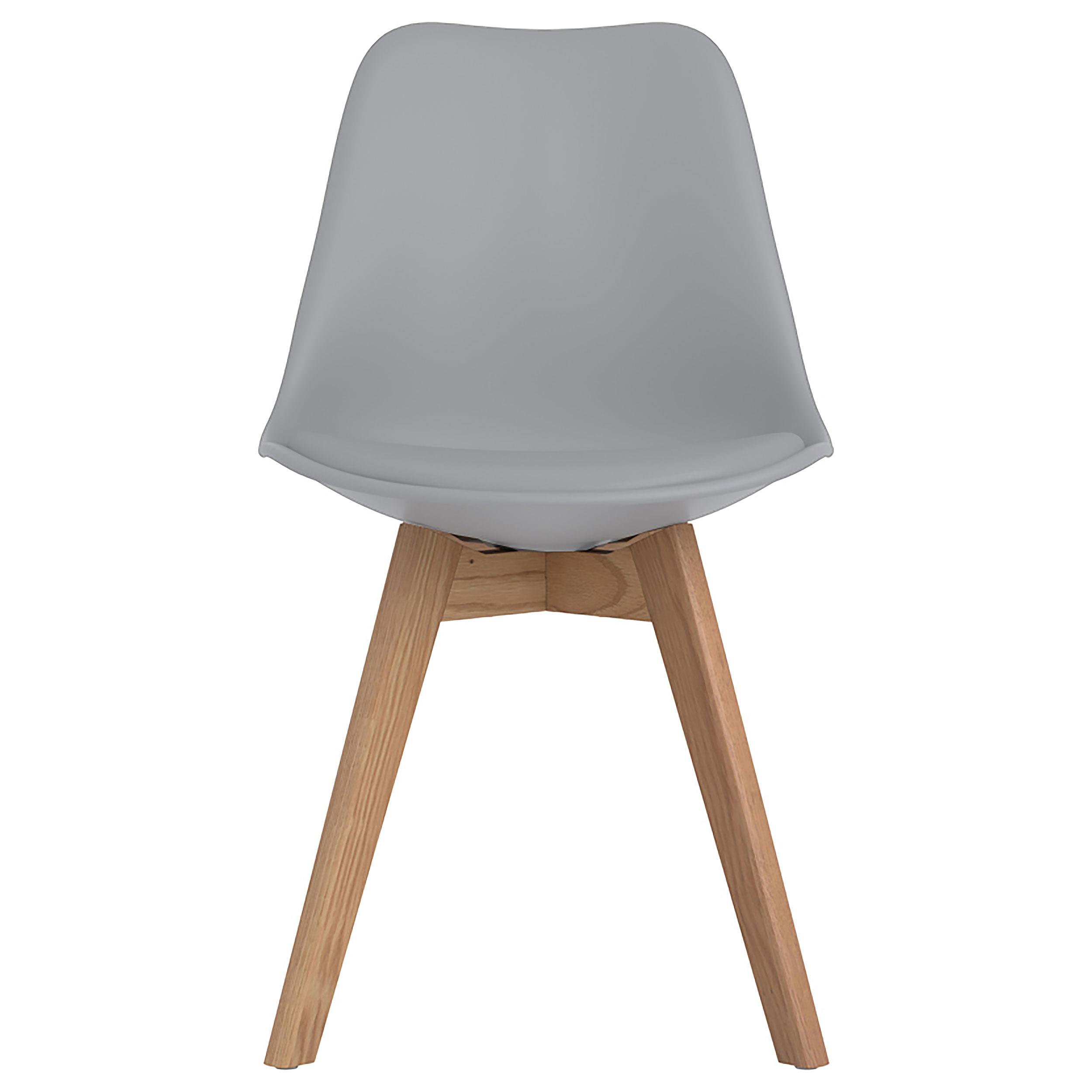 Model: 110132 | Coaster Caballo Polypropylene Dining Side Chair Grey (Set of 2)