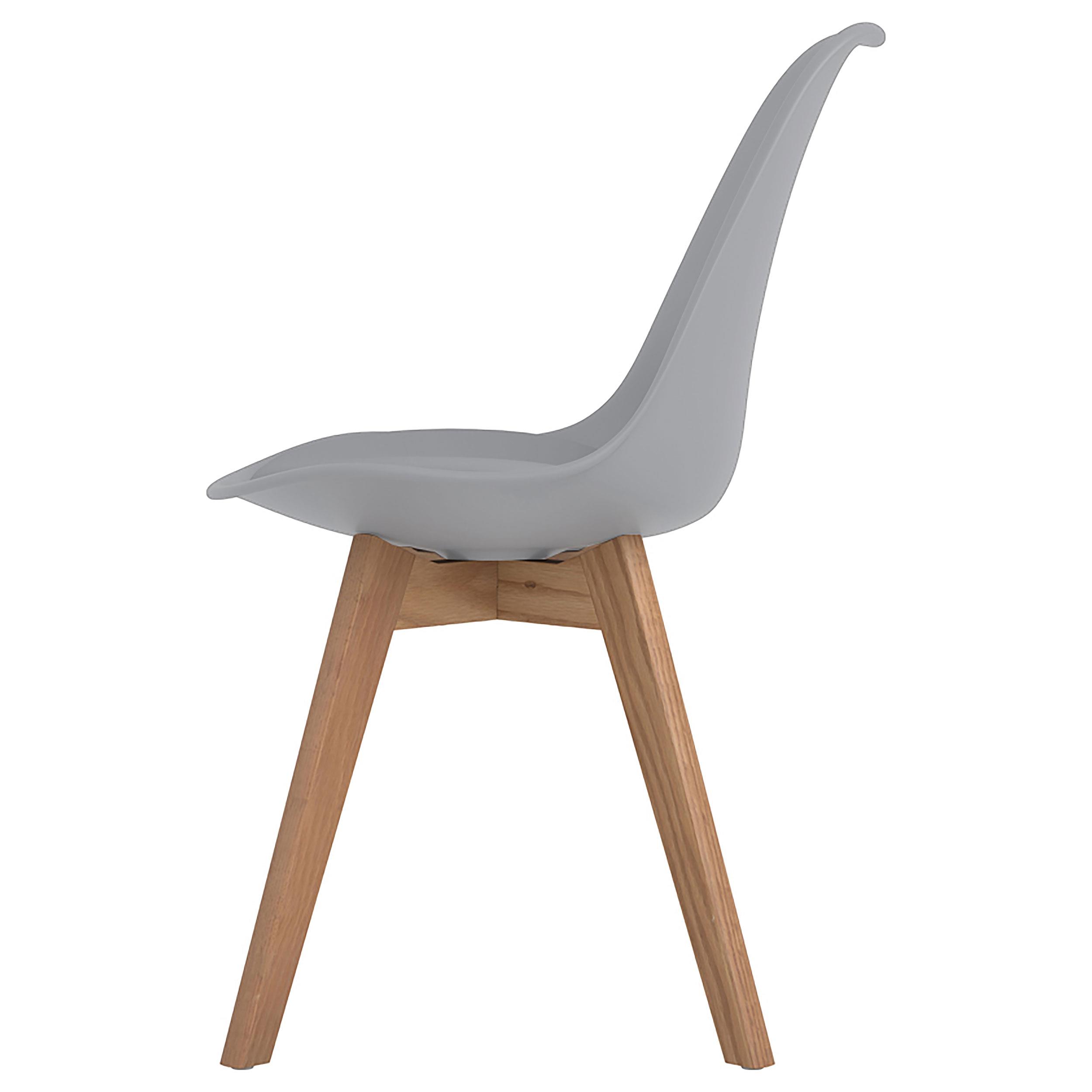 Model: 110132 | Coaster Caballo Polypropylene Dining Side Chair Grey (Set of 2)