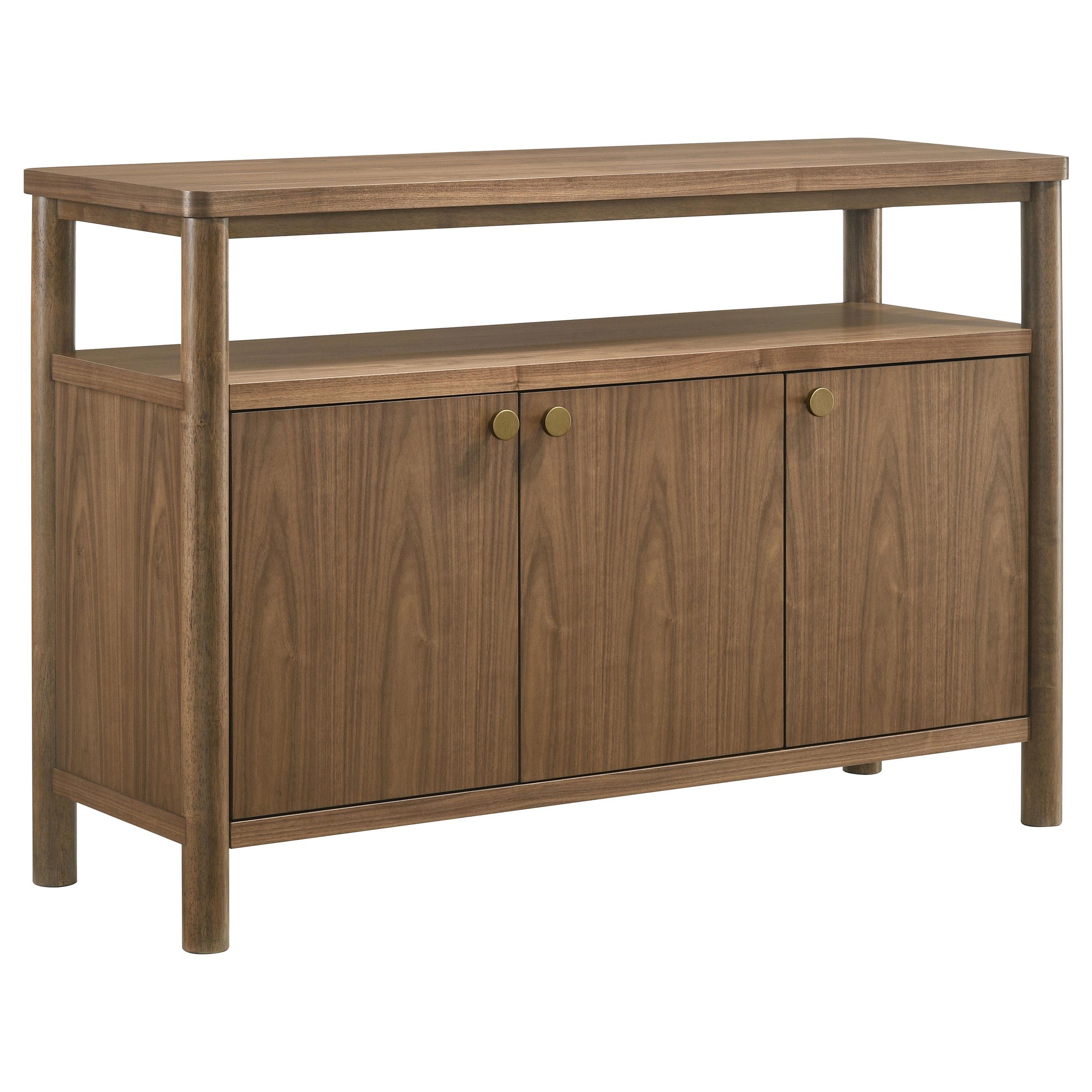 Coaster Crestmore 52-inch Dining Cabinet Sideboard Buffet Walnut