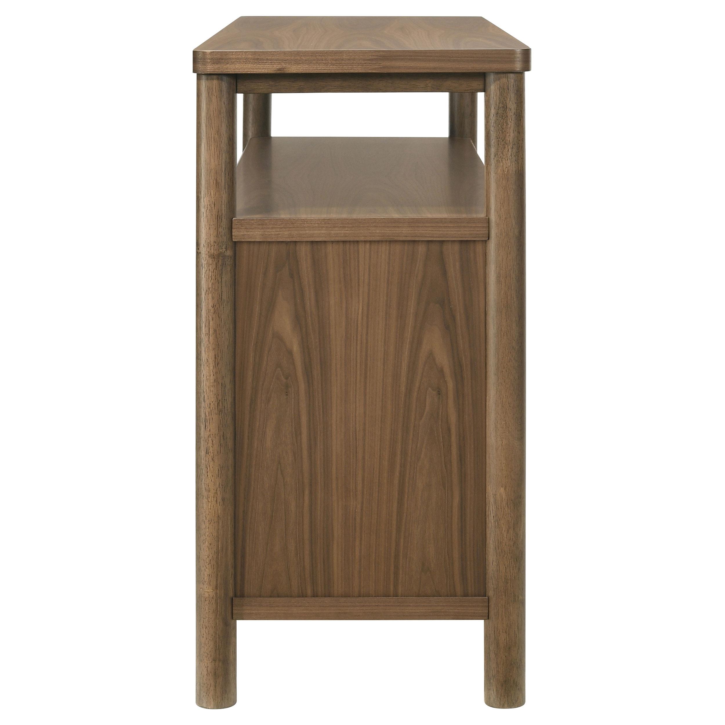 Model: 108575 | Coaster Crestmore 52-inch Dining Cabinet Sideboard Buffet Walnut