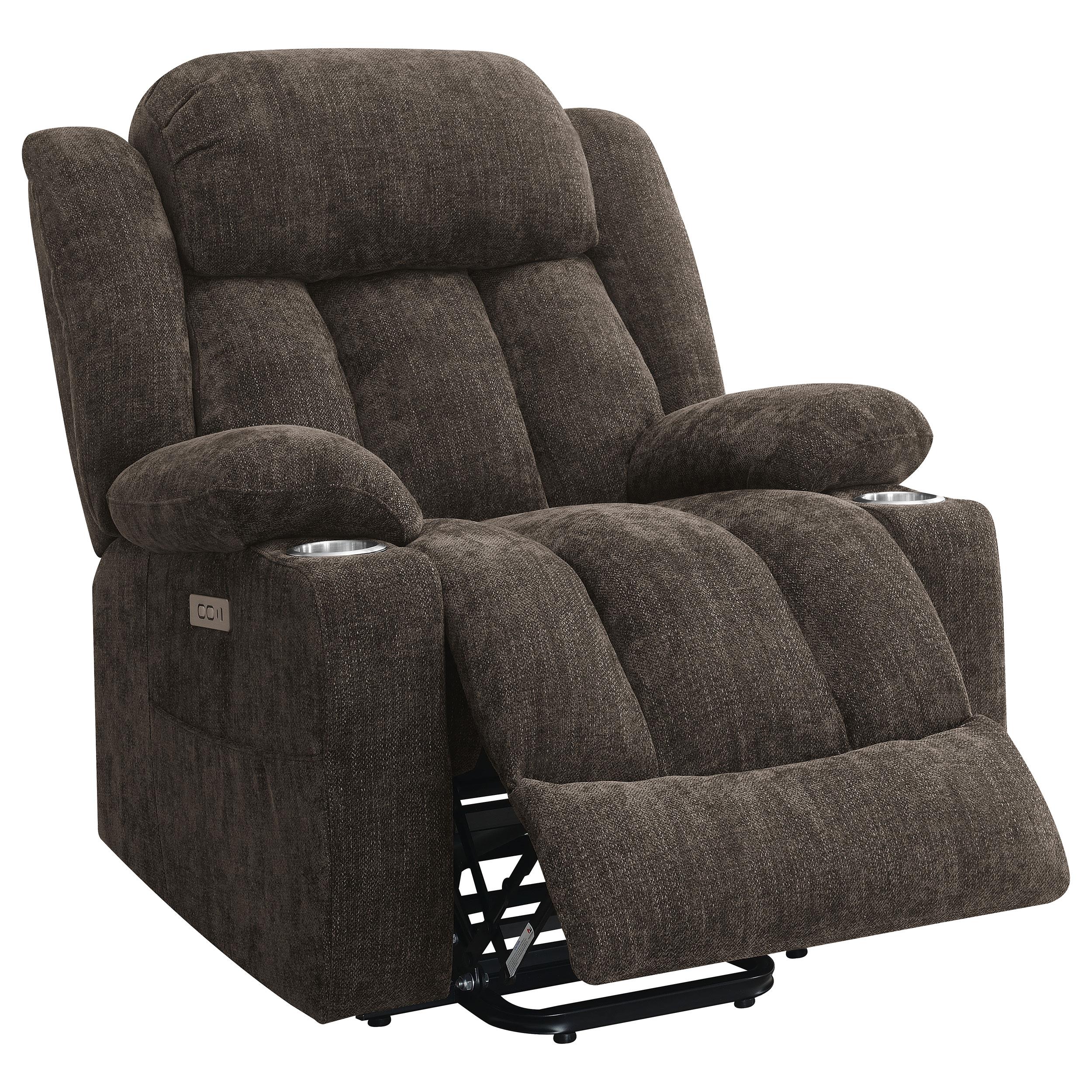 Coaster - 603233P - Houston Upholstered Power Lift Recliner Chair