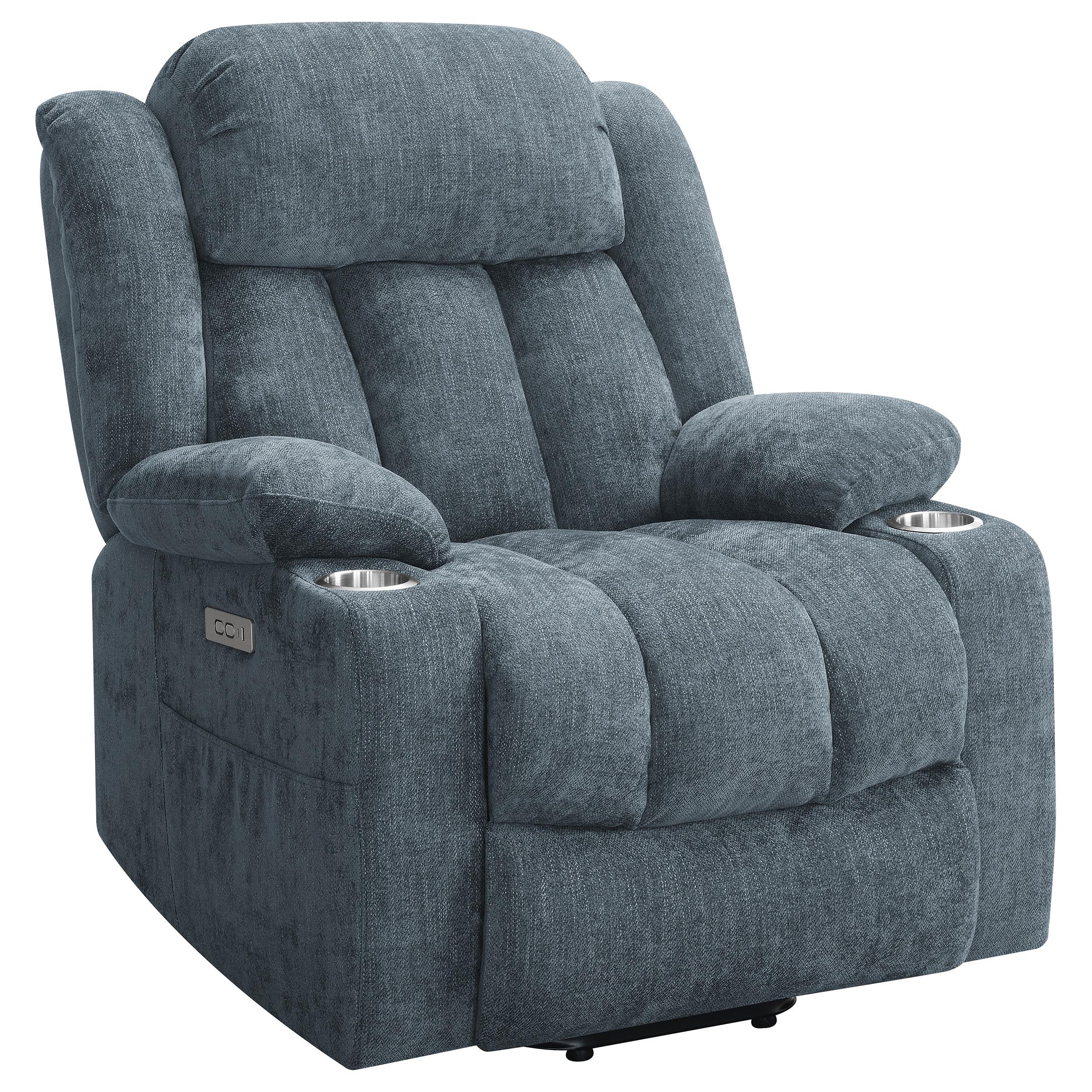 Coaster - 603233P - Houston Upholstered Power Lift Recliner Chair