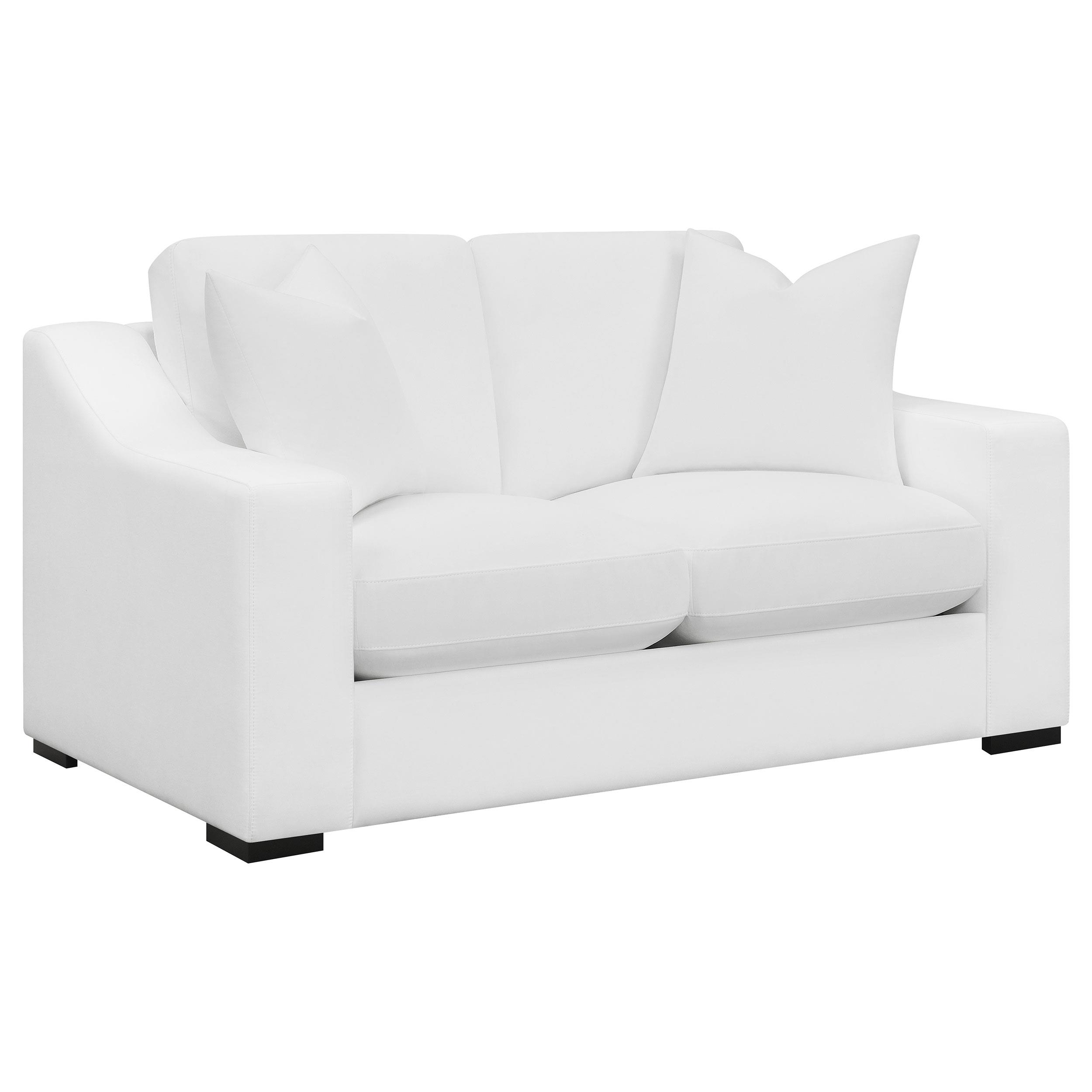 Coaster - 509891-S3 - Ashlyn 3-piece Upholstered Sloped Arm Sofa