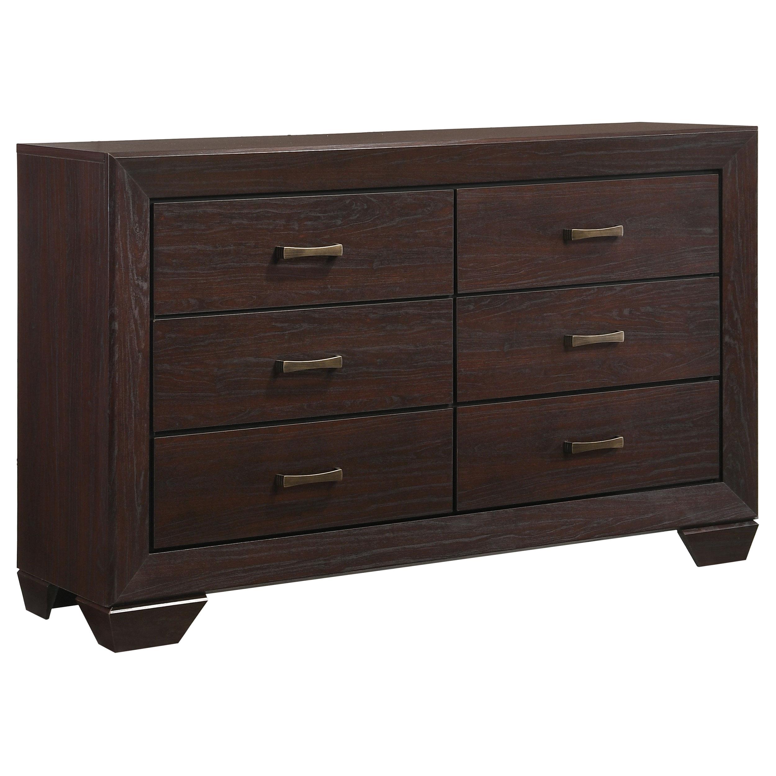 Model: 204390KE-S4 | Coaster Kauffman 4-piece Eastern King Bedroom Set Dark Cocoa