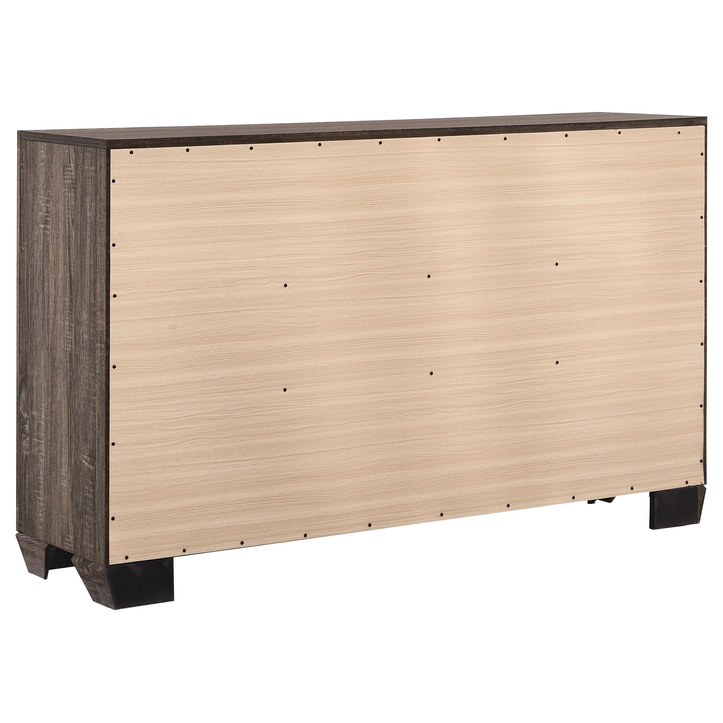 Model: 204190KW-S5 | Coaster Kauffman 5-piece California King Bedroom Set Washed Taupe