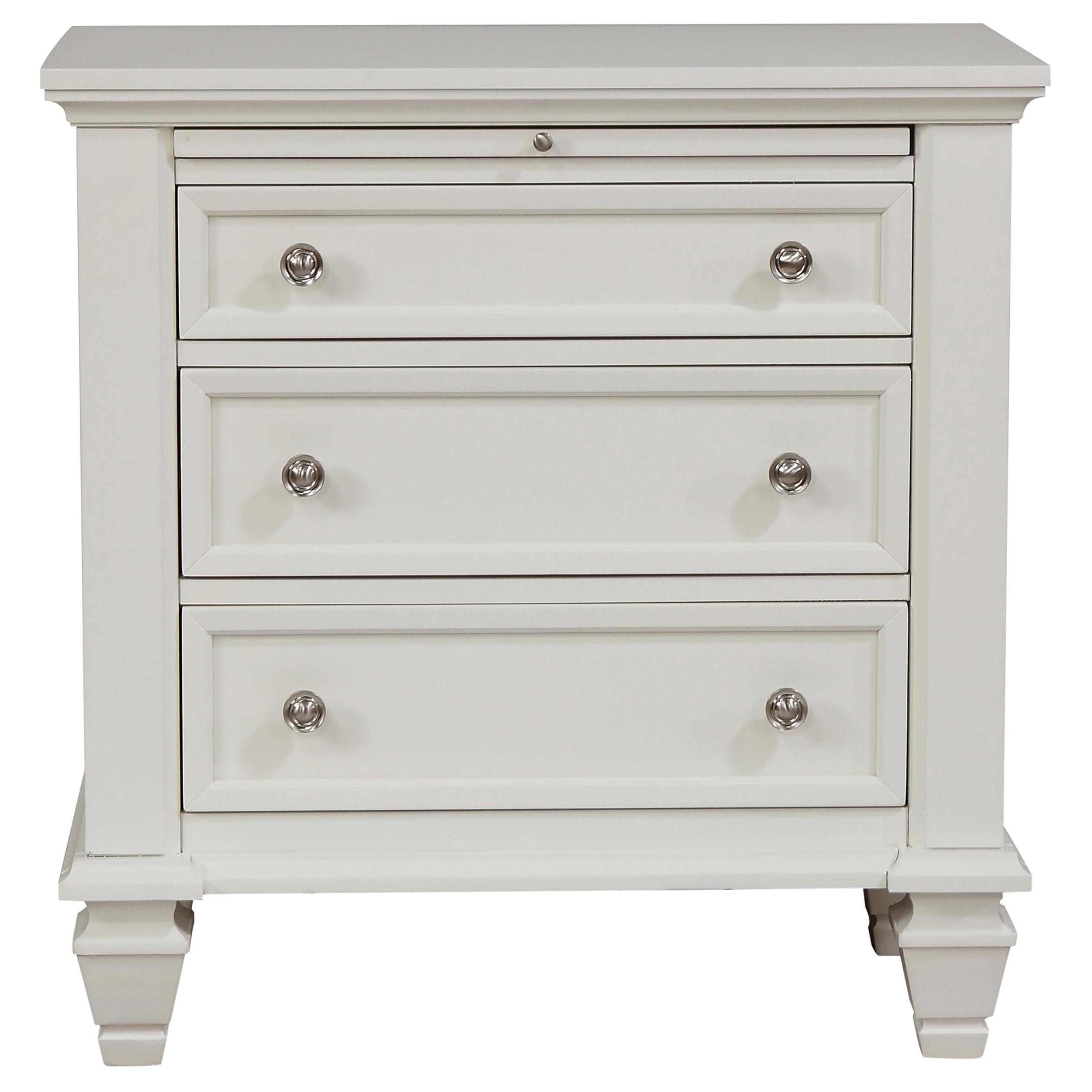 Model: 201309Q-S5 | Coaster Sandy Beach 5-piece Queen Bedroom Set Cream White