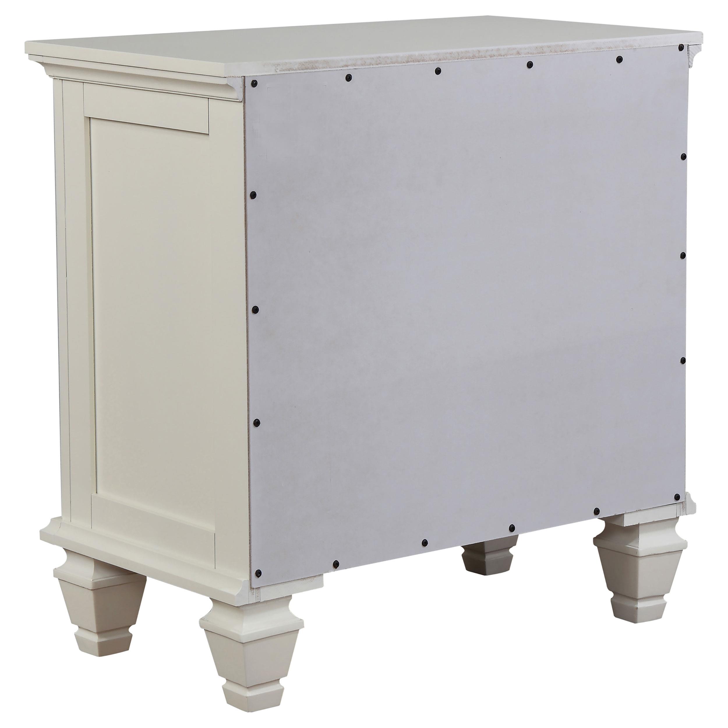Model: 201309Q-S5 | Coaster Sandy Beach 5-piece Queen Bedroom Set Cream White