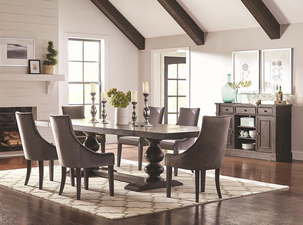 DINING TABLE (S) 3/22まで出品 Coaster Table & Chair Sets Dining Room & Kitchen 121231-S8 | Reese