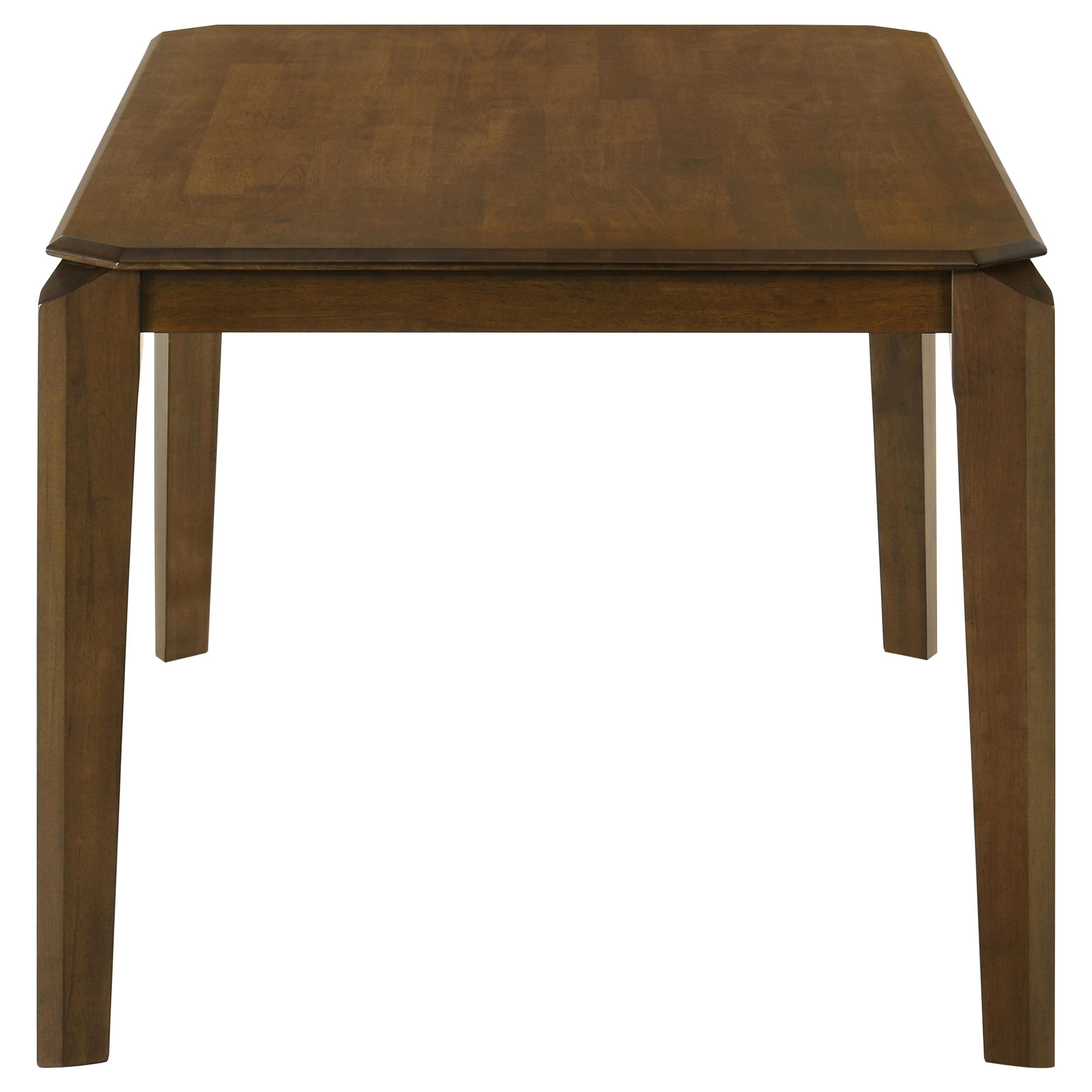 Model: 108921 | Coaster Almonte 59-inch Rectangular Wood Dining Table Dark Brown