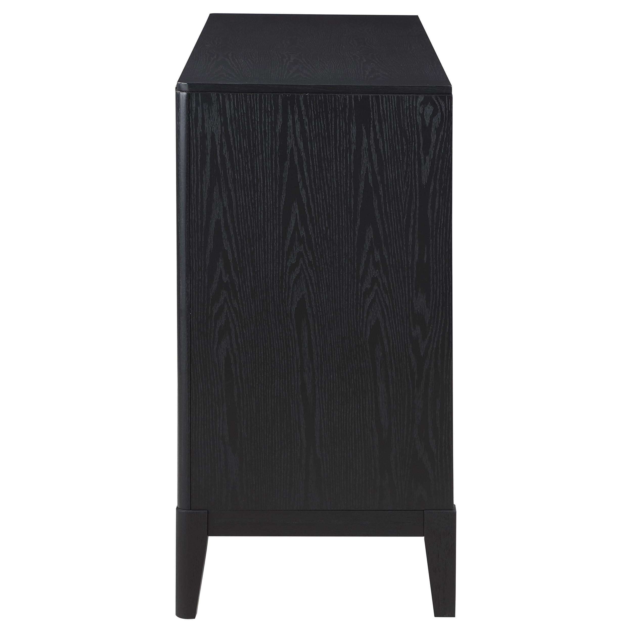 Model: 108235 | Coaster Brookmead 4-door Sideboard Buffet Storage Cabinet Black