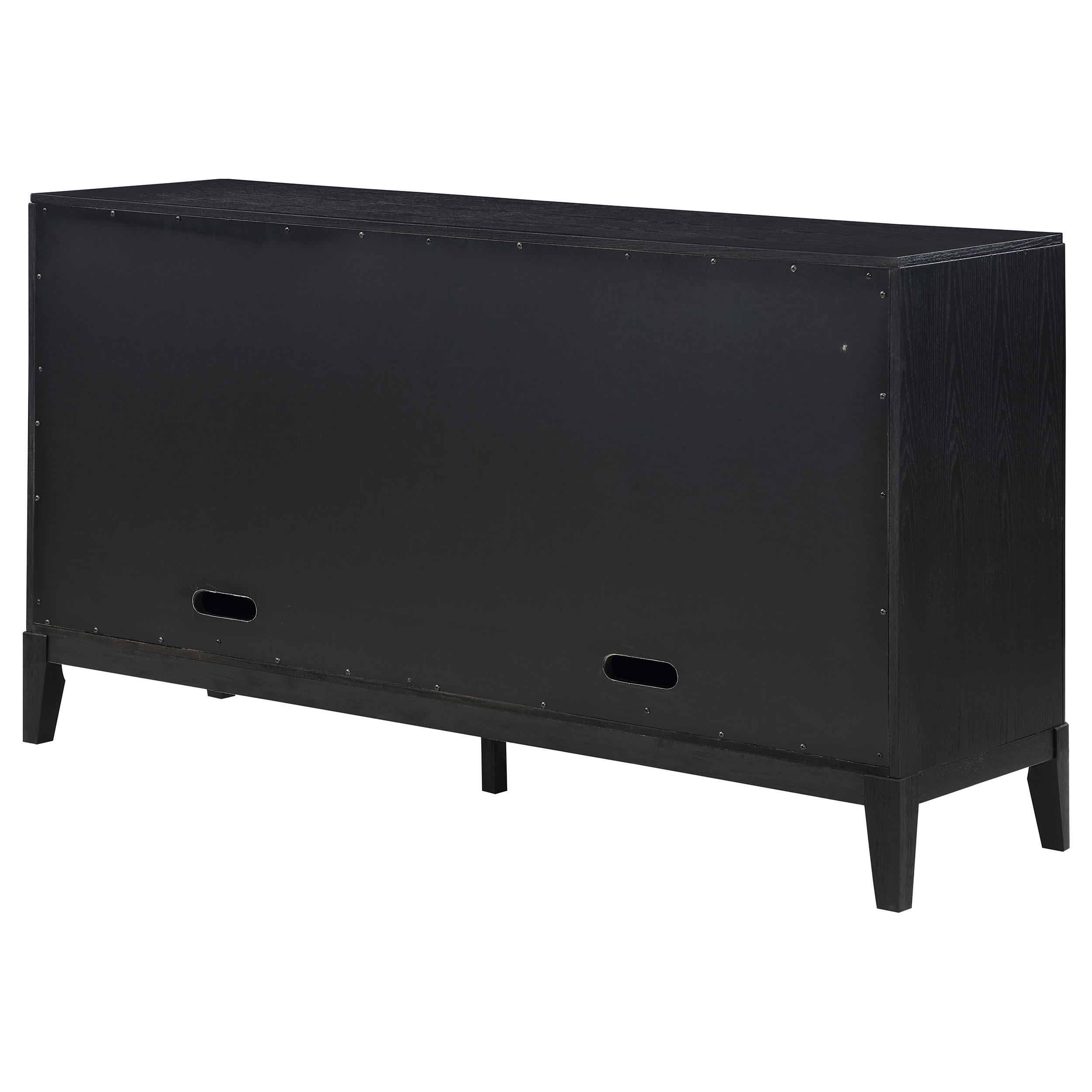 Model: 108235 | Coaster Brookmead 4-door Sideboard Buffet Storage Cabinet Black