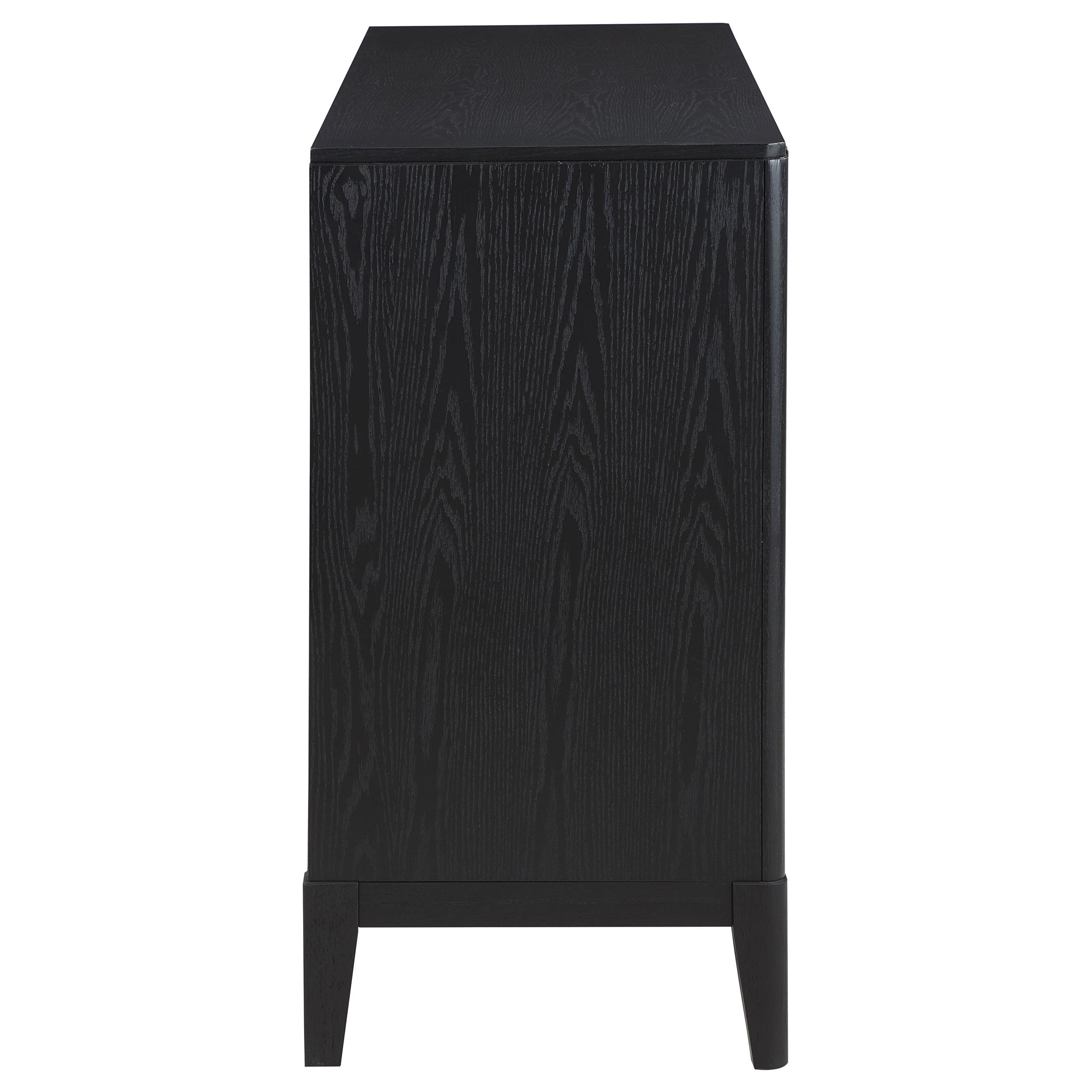 Model: 108235 | Coaster Brookmead 4-door Sideboard Buffet Storage Cabinet Black
