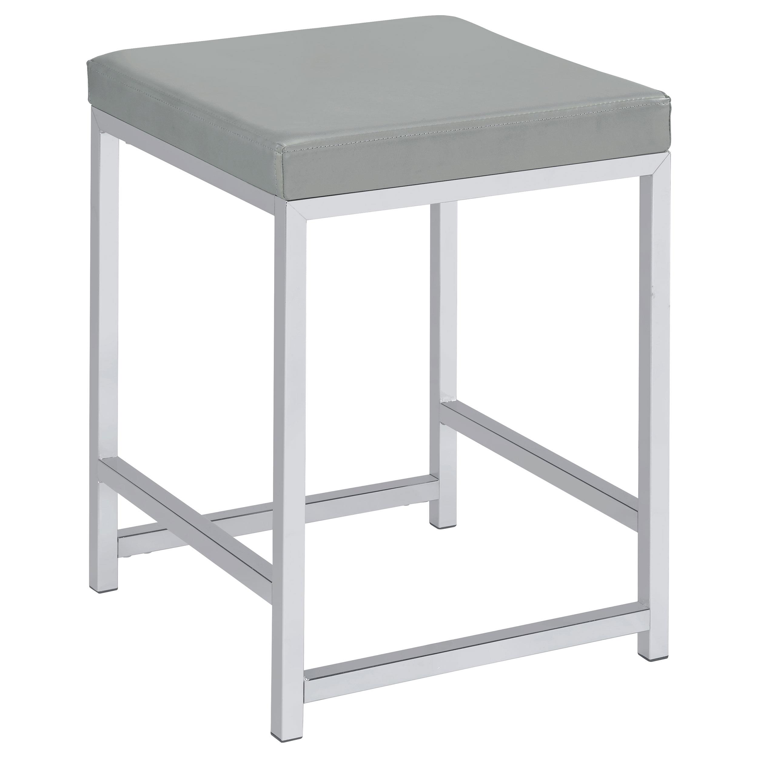 Coaster Umbridge Upholstered Square Padded Cushion Vanity Stool