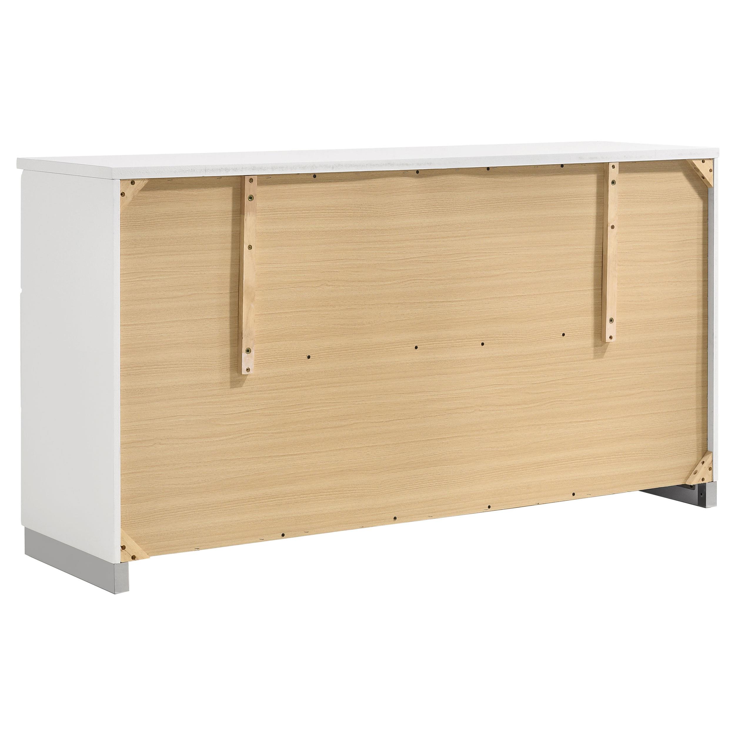 Model: 300345KW-S4 | Coaster Jeremaine 4-piece California King Bedroom Set White