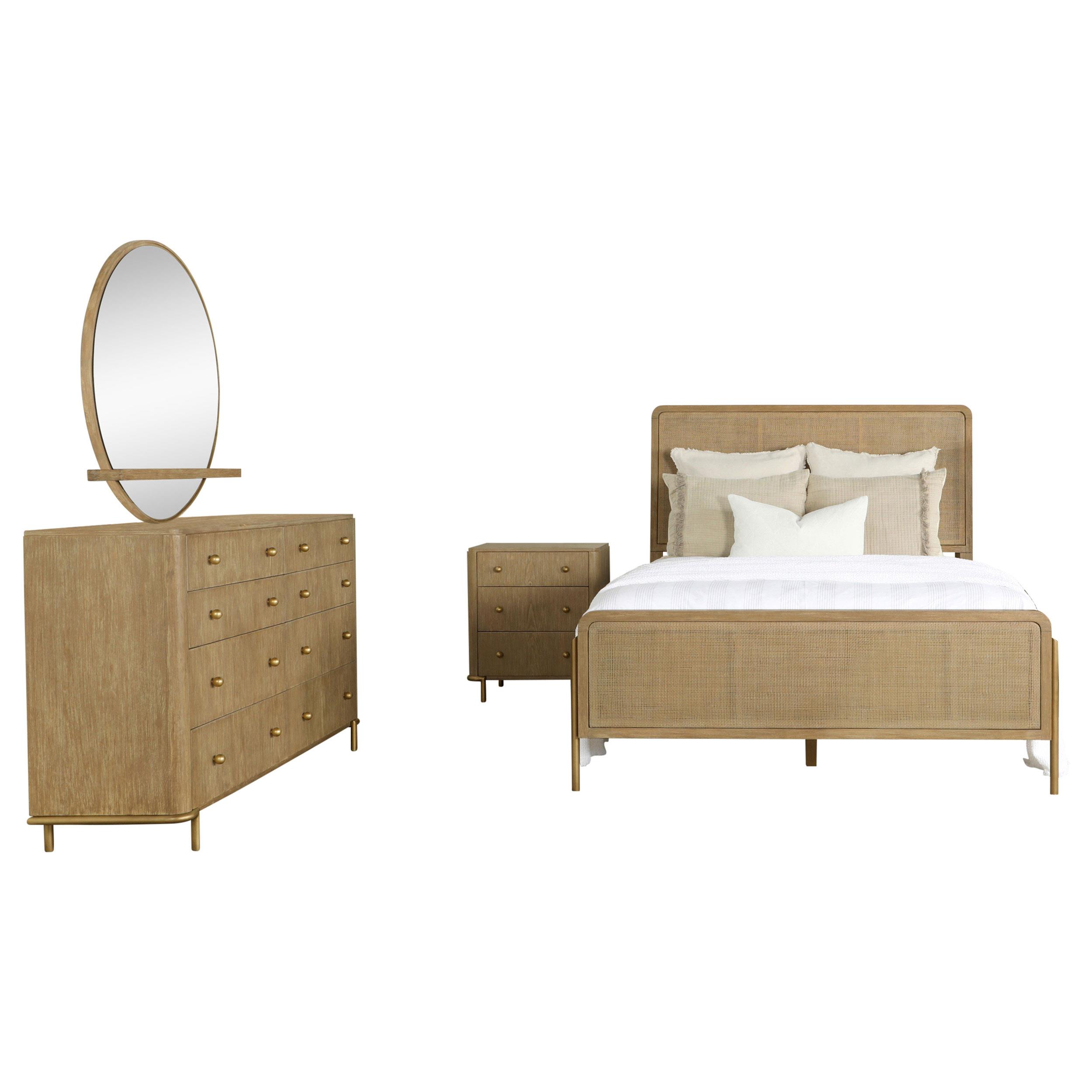 Model: 224300KE-S4 | Coaster Arini 4-piece Eastern King Bedroom Set Sand Wash