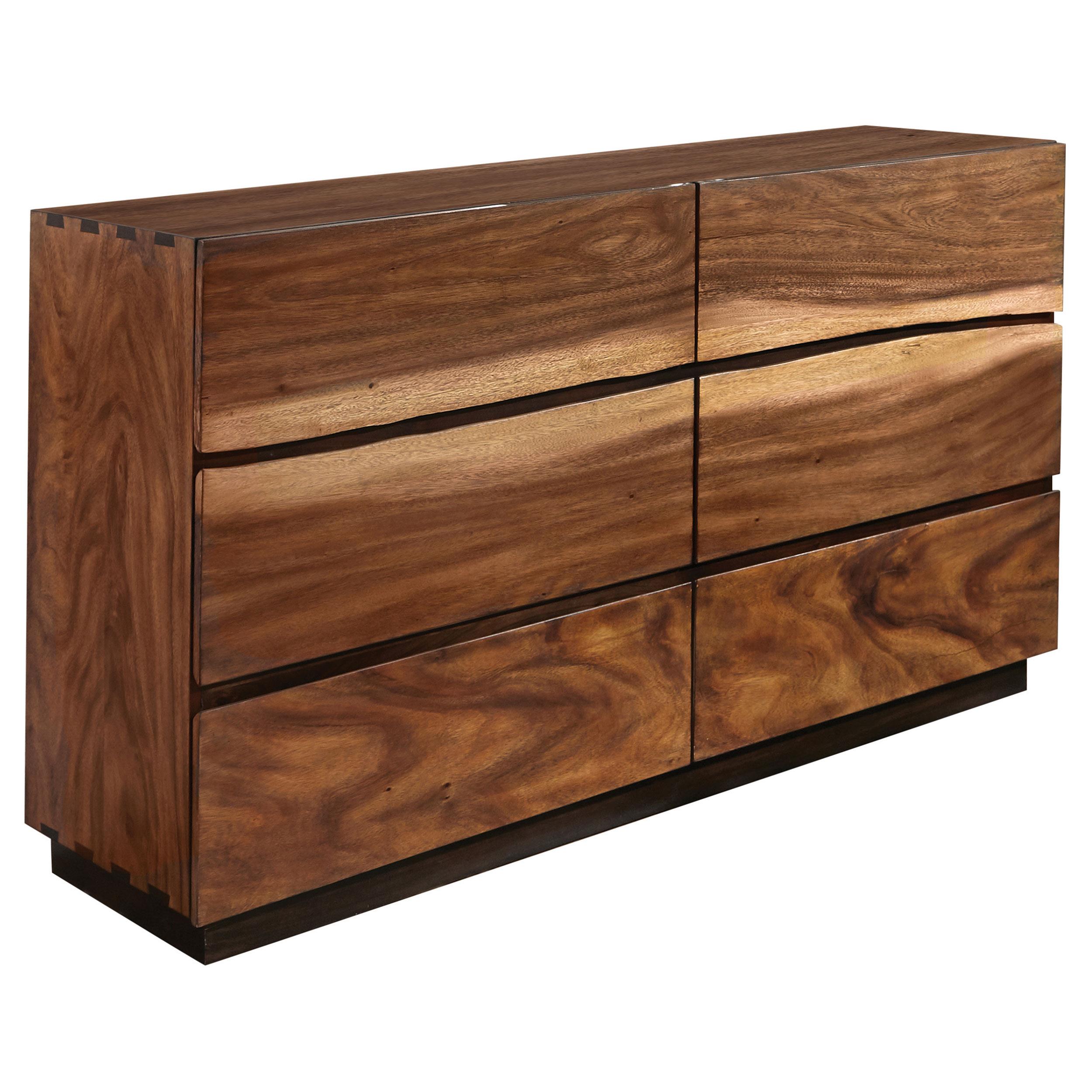 Coaster Winslow 6-drawer Dresser Smokey Walnut