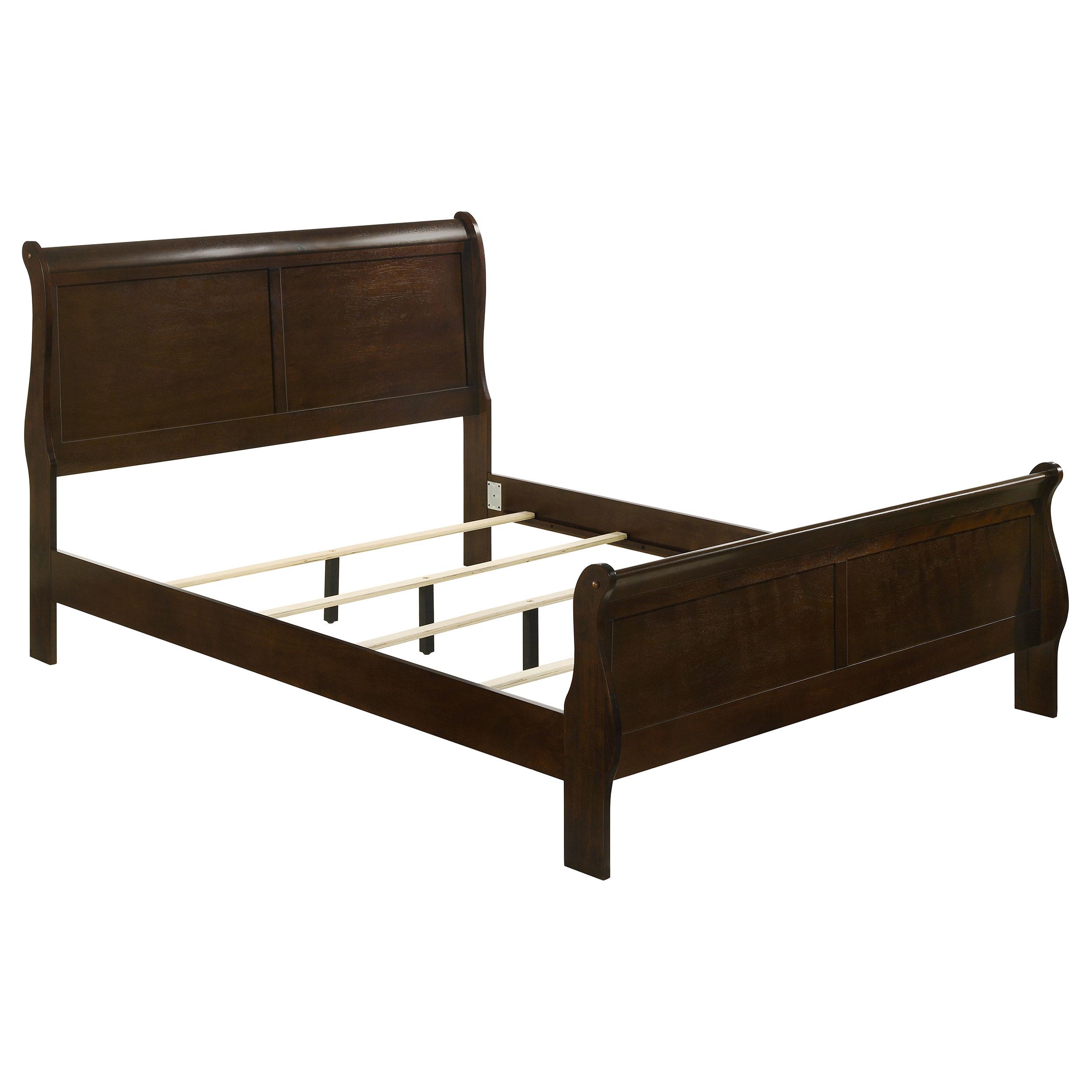 Model: 202411F-S4 | Coaster Louis Philippe 4-piece Full Bedroom Set Cappuccino