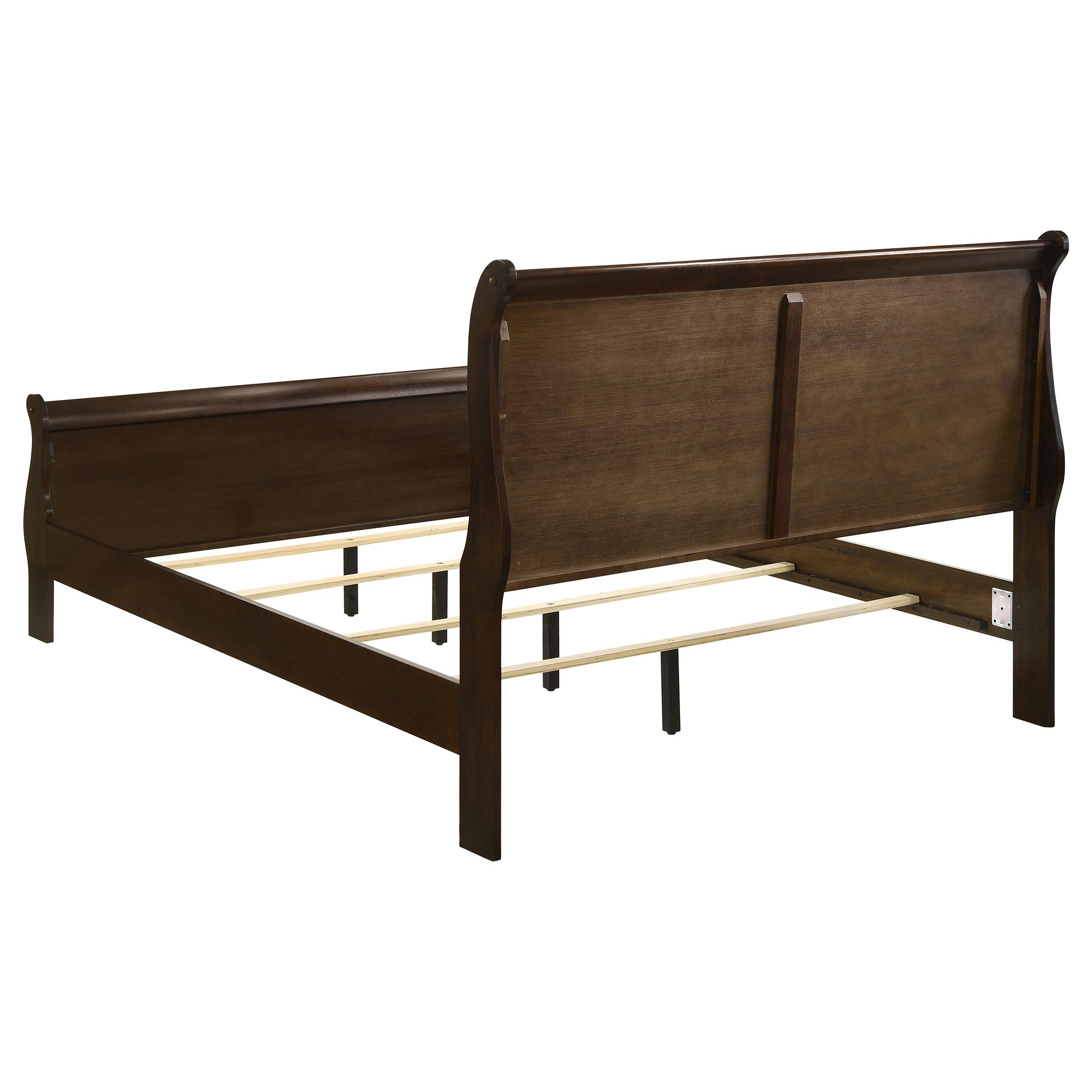 Model: 202411F-S4 | Coaster Louis Philippe 4-piece Full Bedroom Set Cappuccino