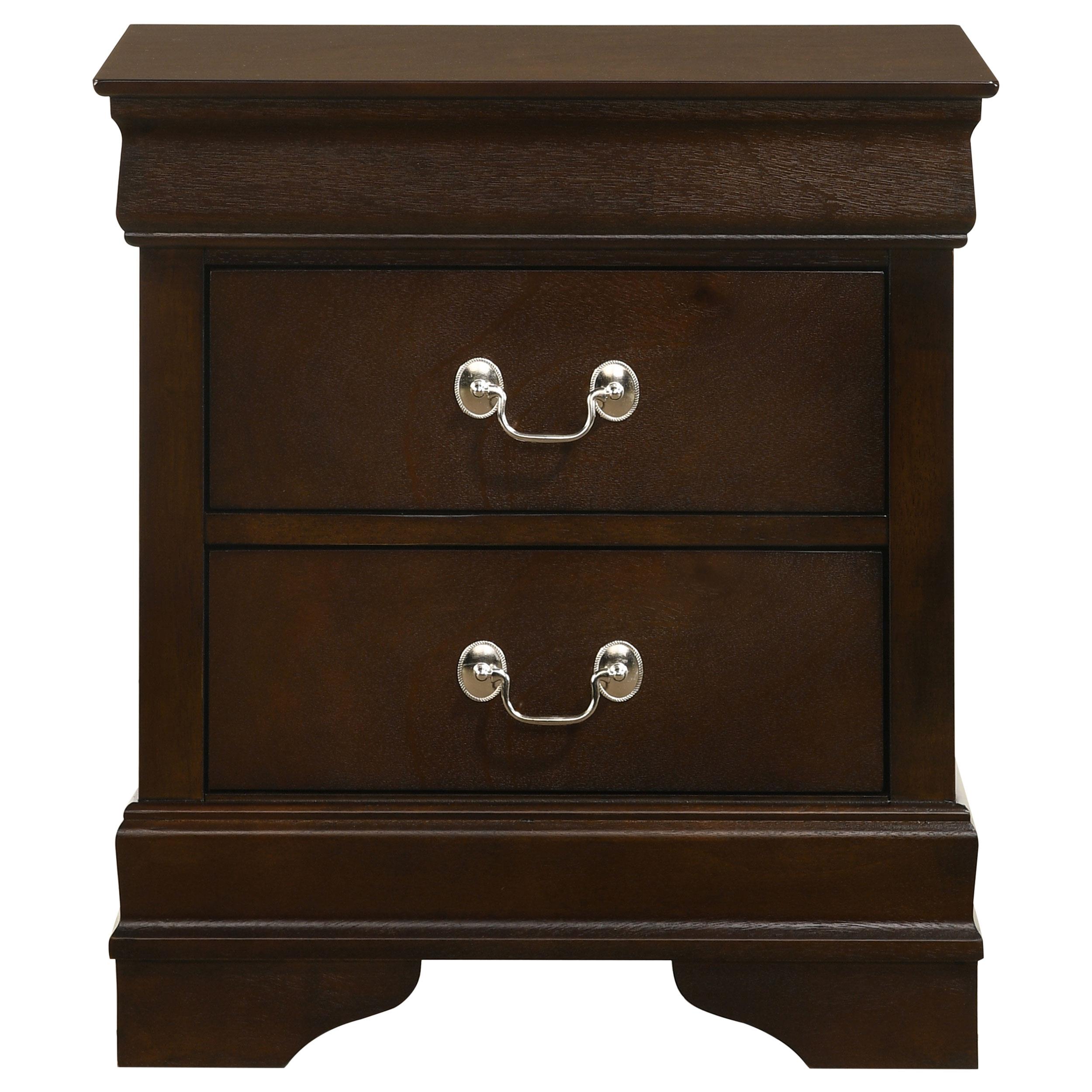 Model: 202411F-S4 | Coaster Louis Philippe 4-piece Full Bedroom Set Cappuccino